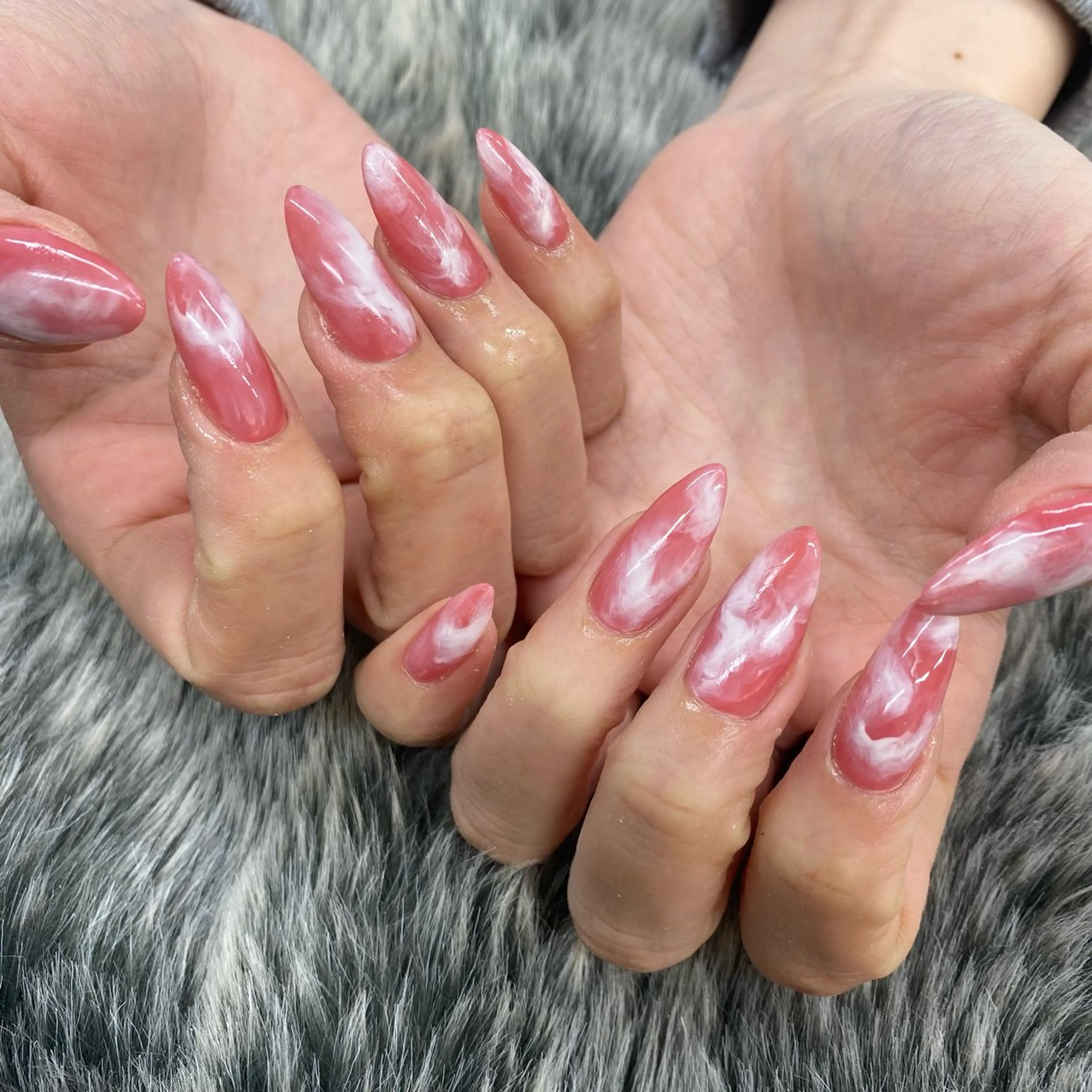 セミロング ハンドネイル GRANDEUR やまだゆう🌼のネイルデザイン