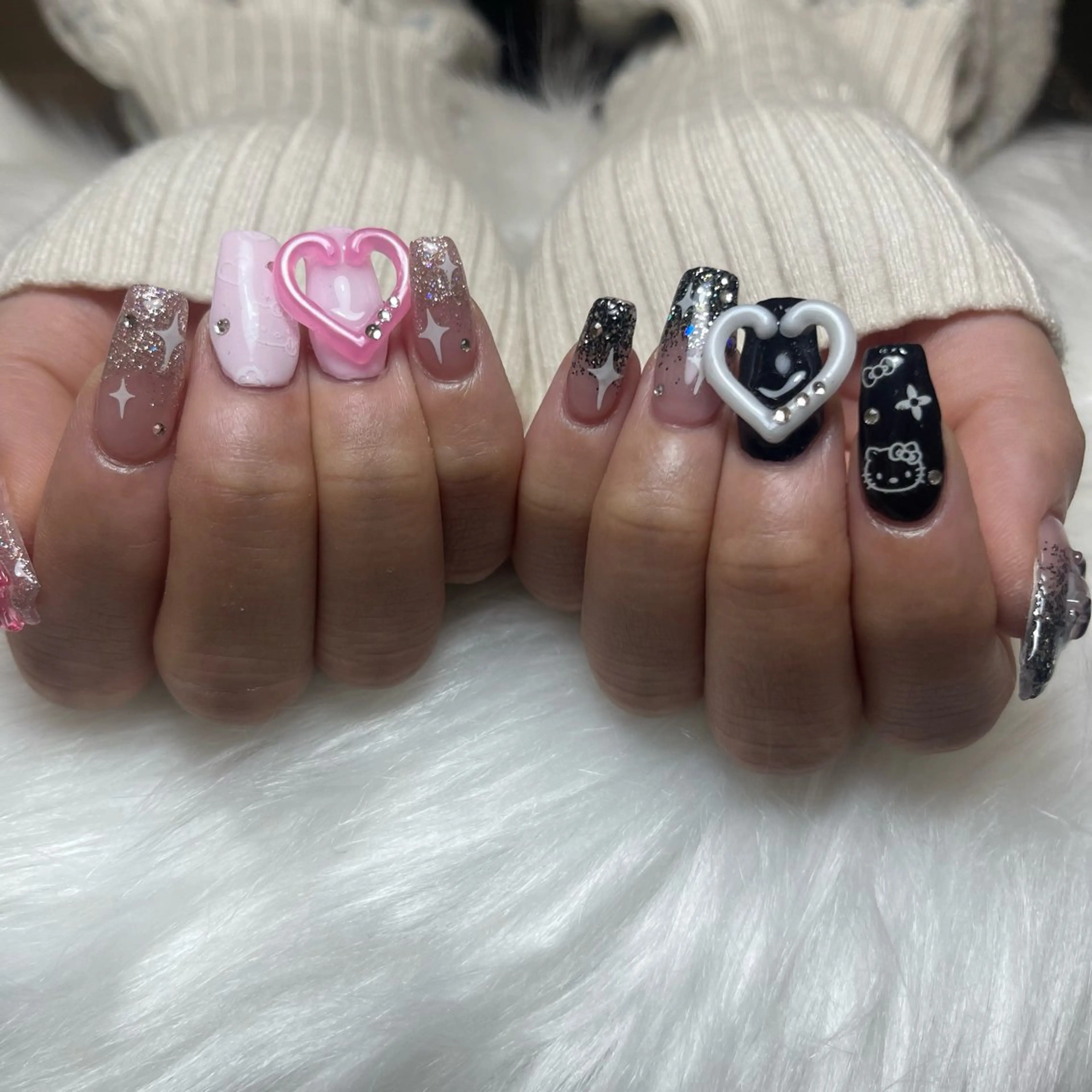 ネイル ピンク 🧁fein. nana🩵のネイルデザイン