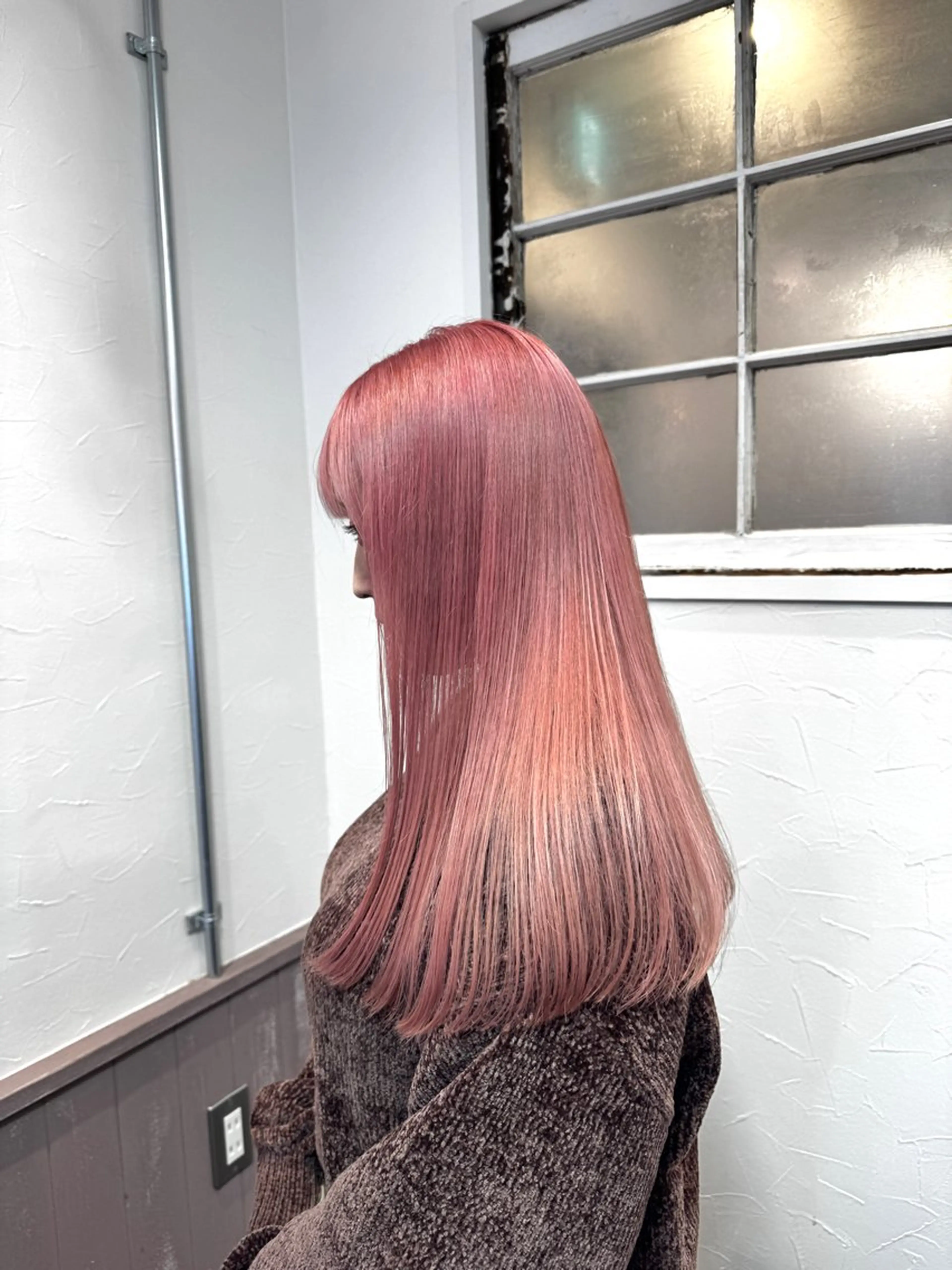 ロング カラー カット ヘアカラー トリートメント 矢場町/ダブルカラー /レイヤー/アリサのヘアスタイル