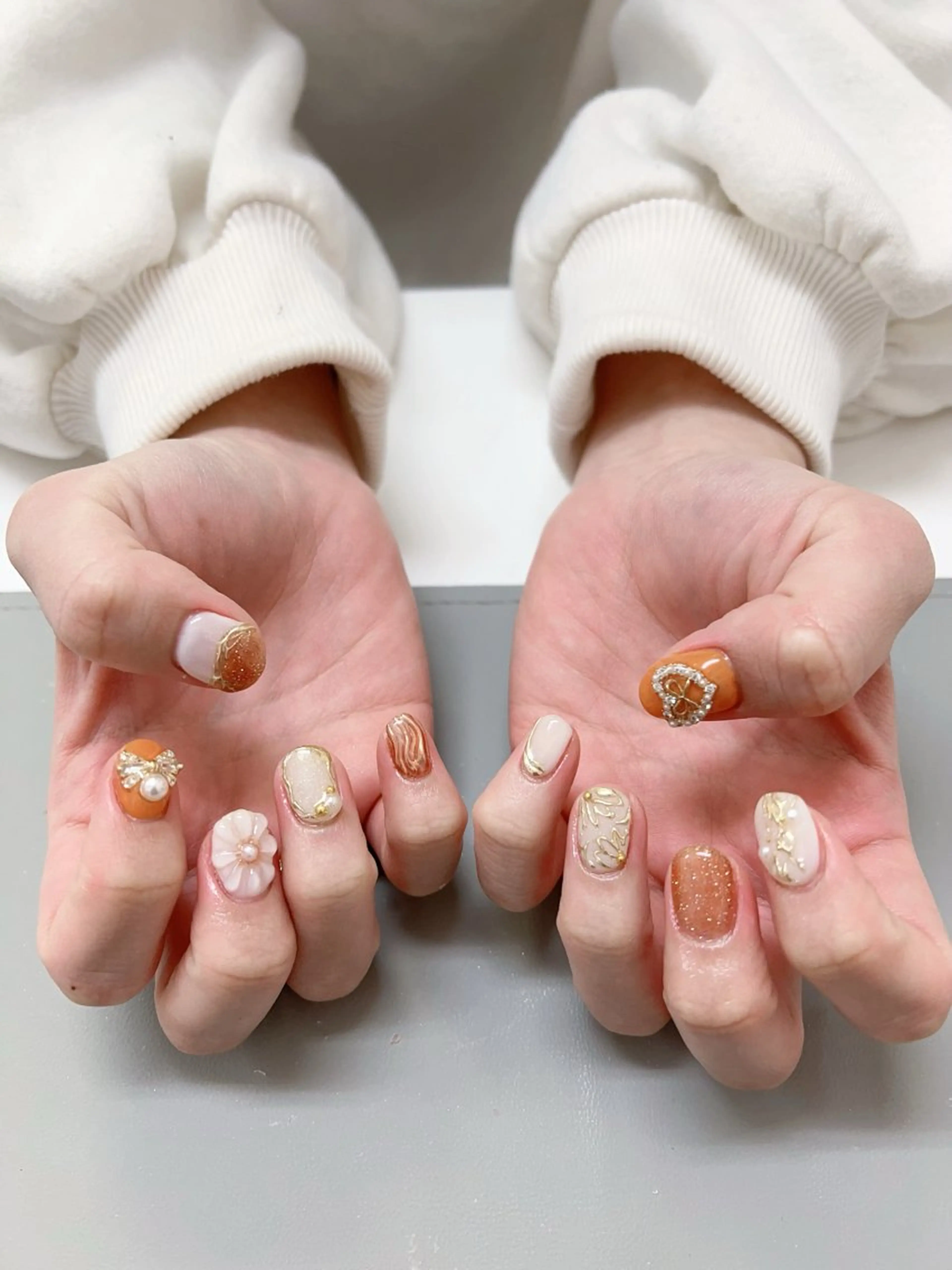 ネイル ハンドネイル ハンドケア 💜MIYA nail川崎店のネイルデザイン