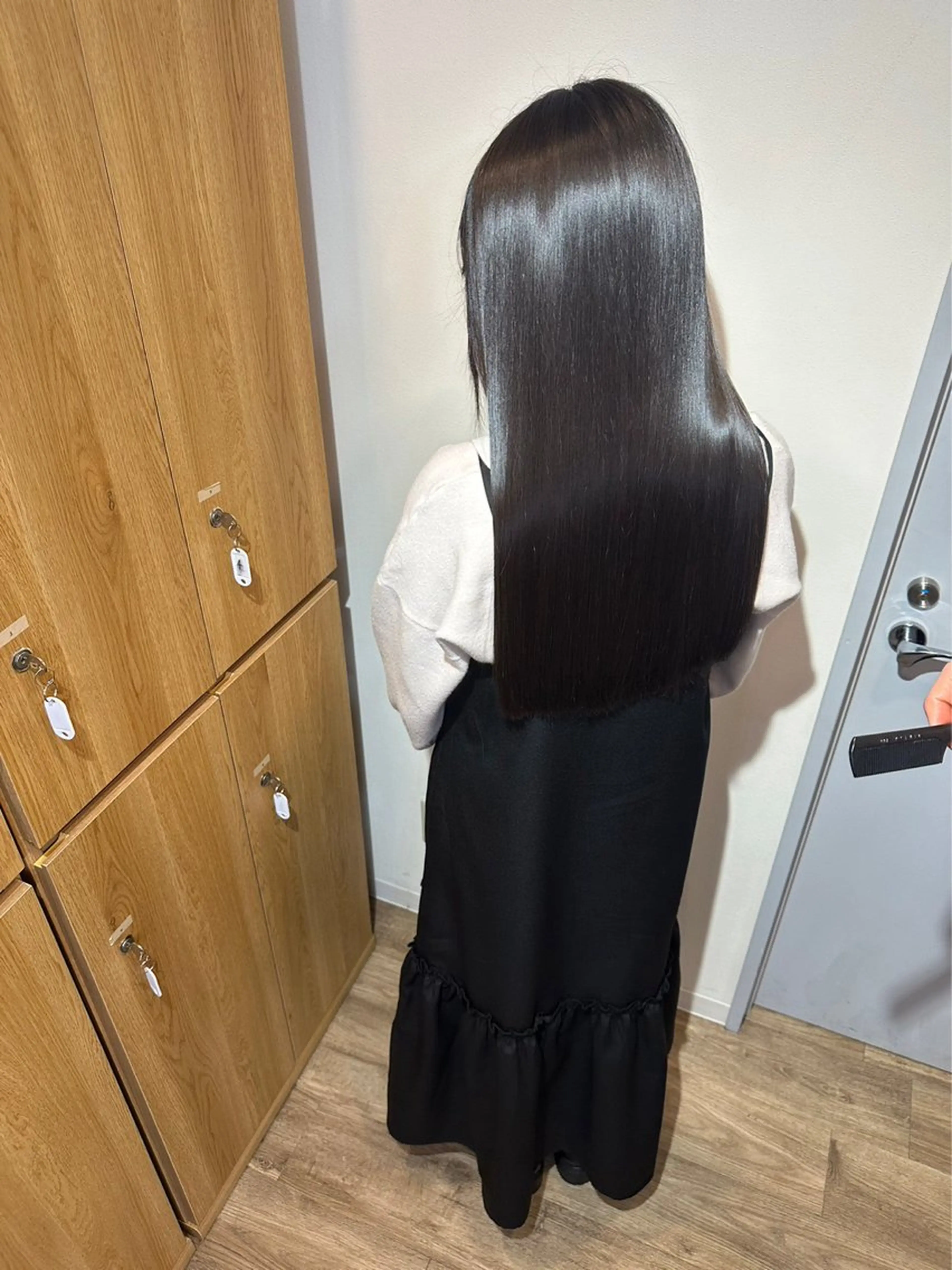 ロング 髪質改善 縮毛矯正 神戸ボブ✂️ ioe三宮/田 伸佳のヘアスタイル