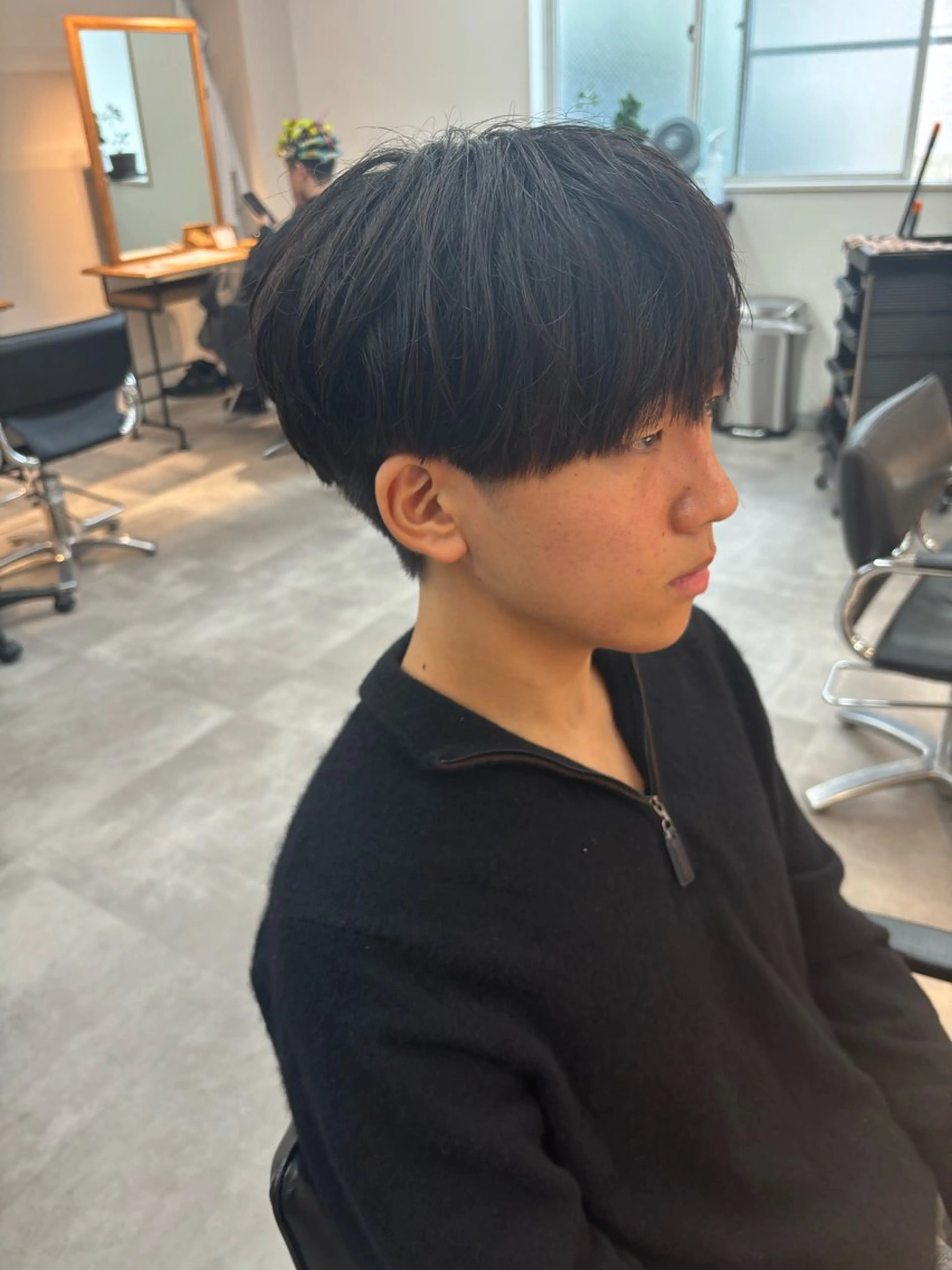 メンズ メンズ韓国風 韓国マッシュ マッシュ カット 男の理想を叶える🔥 メンズパーマ特化｜関のヘアスタイル