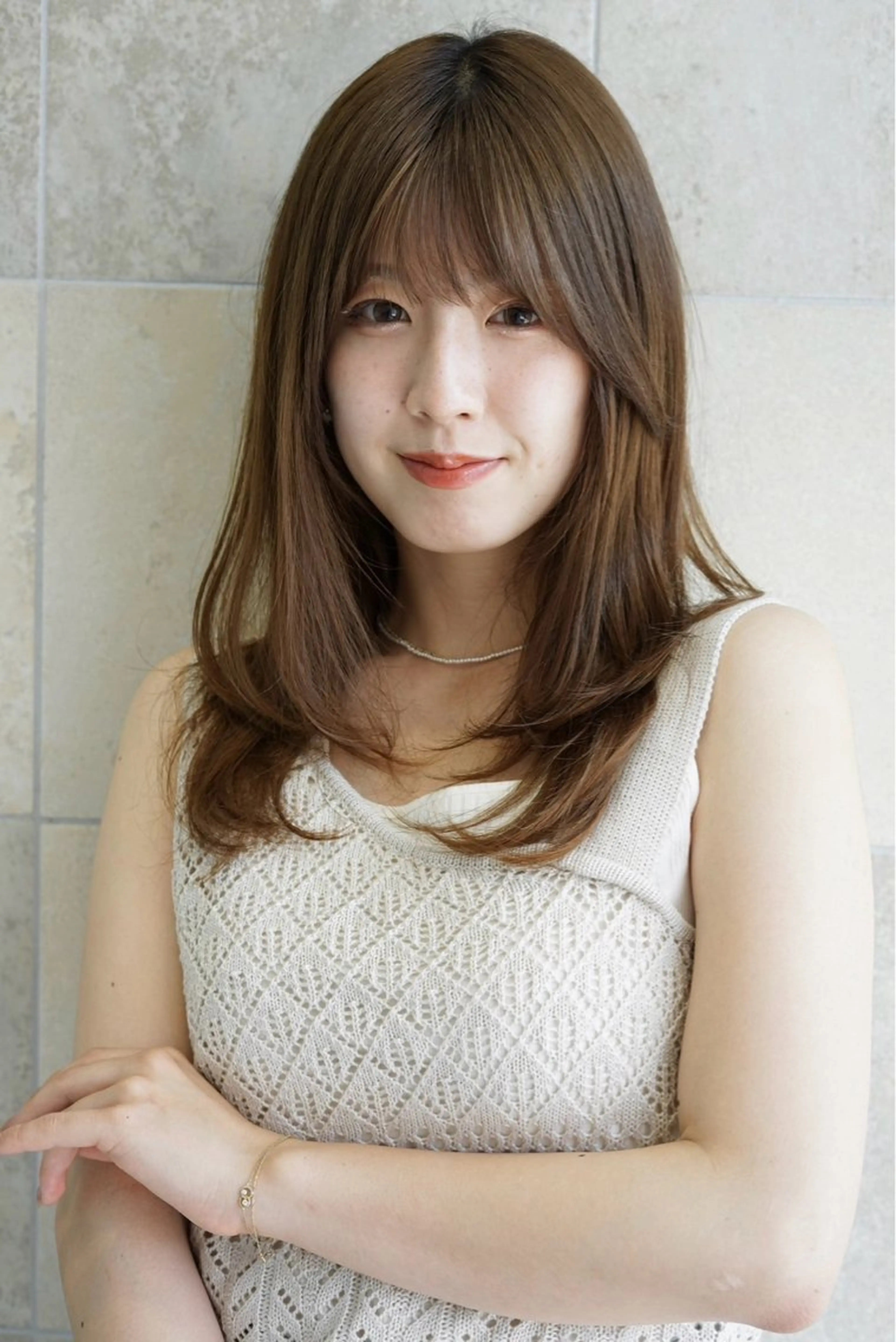 ミディアム シャドウパーマ/ メンズカット/和歩のヘアスタイル