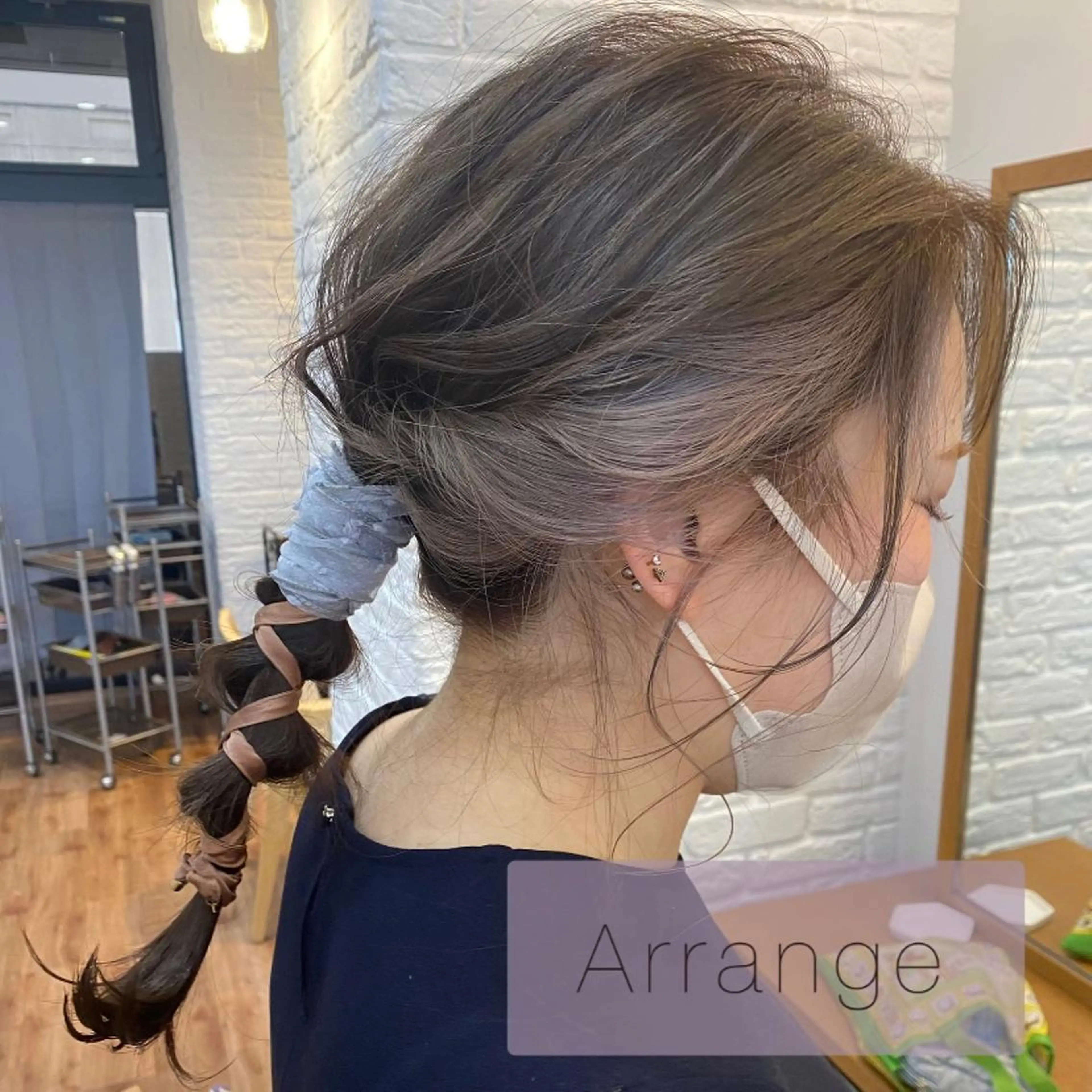 ヘアアレンジ little salt 渋谷店所属・akina＊ブリーチ ♡トレンドヘアのヘアスタイル