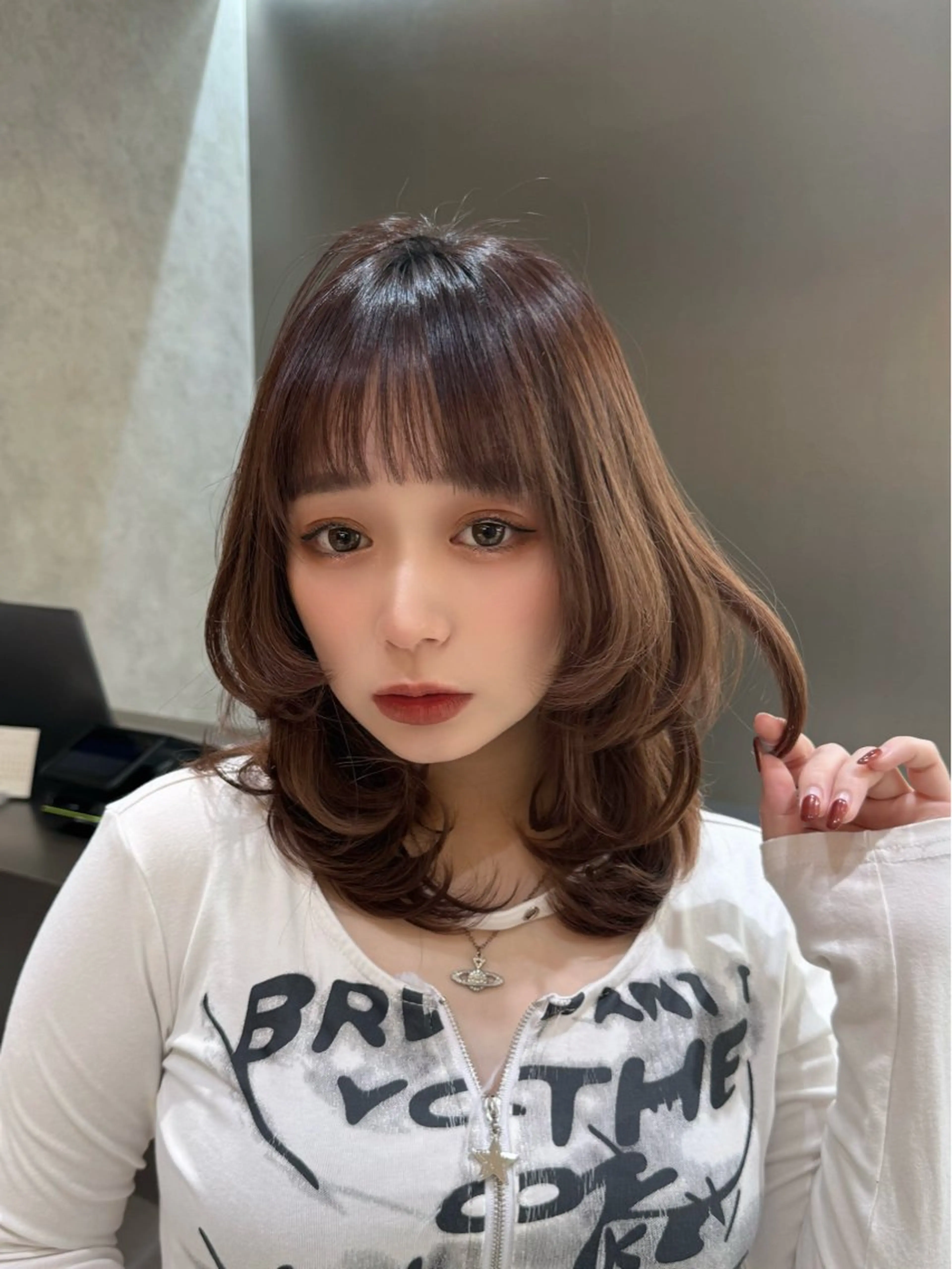 ミディアム 新宿美容師 ✨りんのヘアスタイル