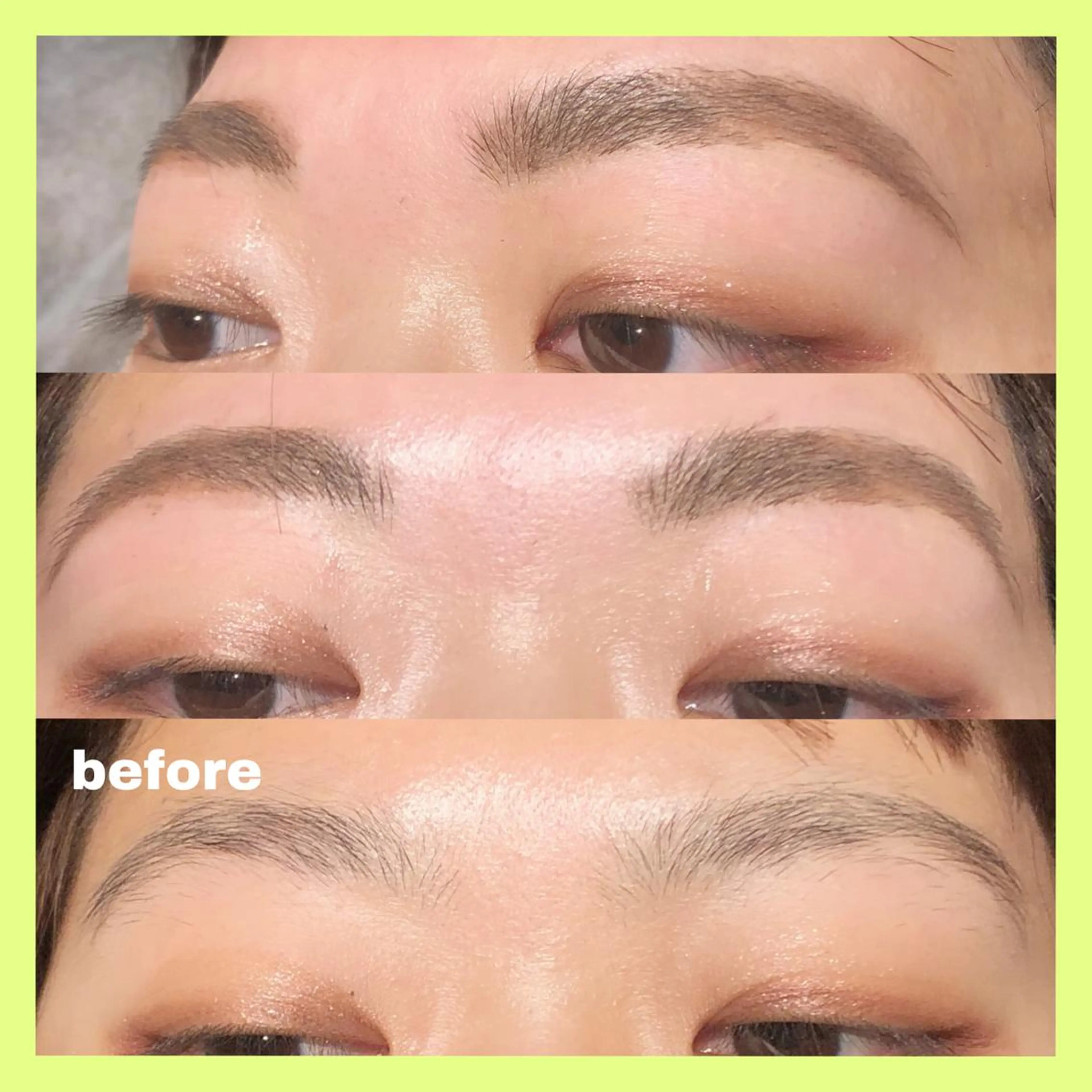 アイブロウ 眉毛ワックス脱毛 ワックス脱毛 ブリーチ・ツヤ髪特化 レイヤー🥝ルナのヘアスタイル