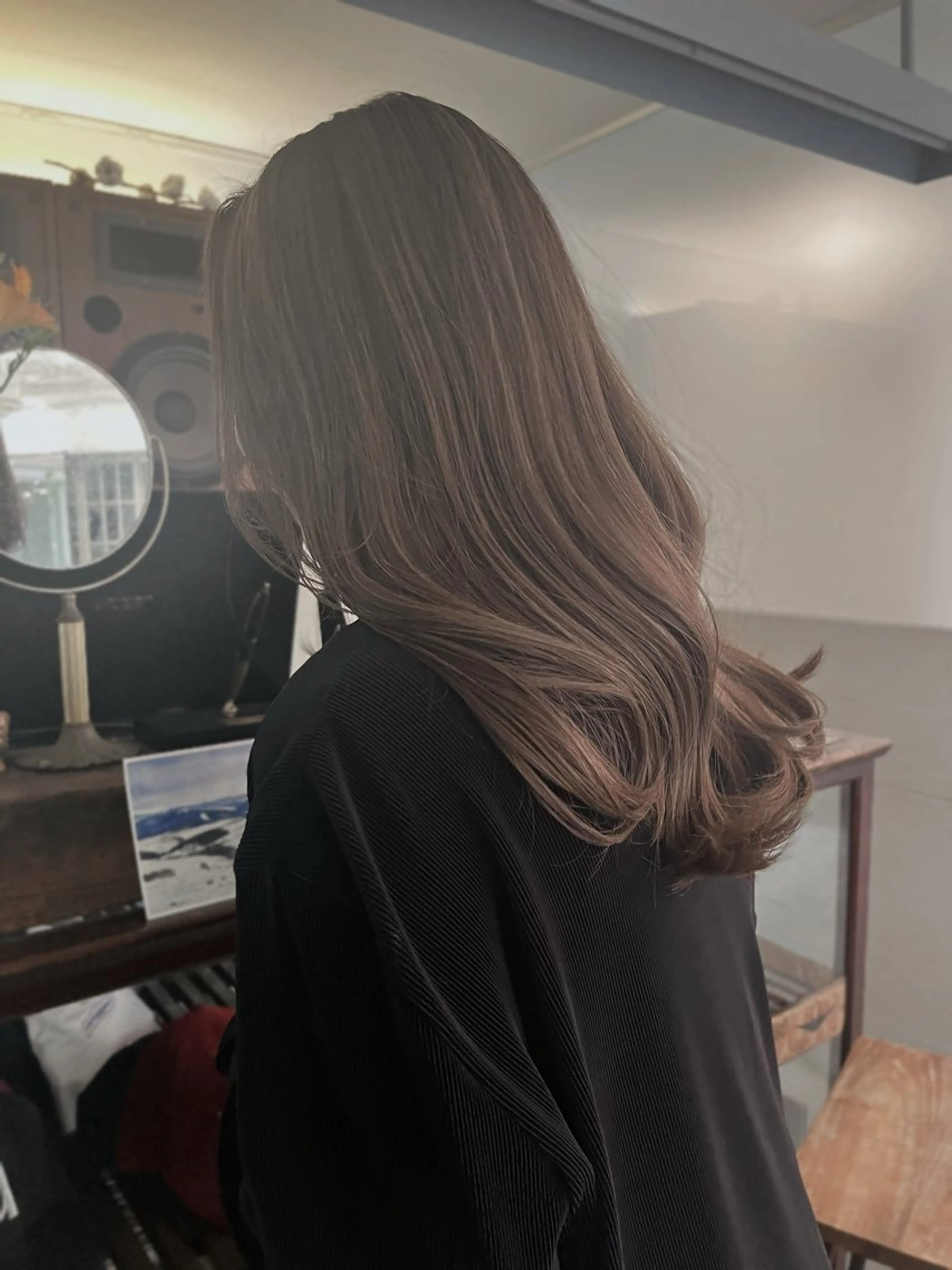 カラー ブリーチ 透明感カラー ダブルカラー ブリーチなしカラー ブリーチなし/透明感 /ショート/大世のヘアスタイル