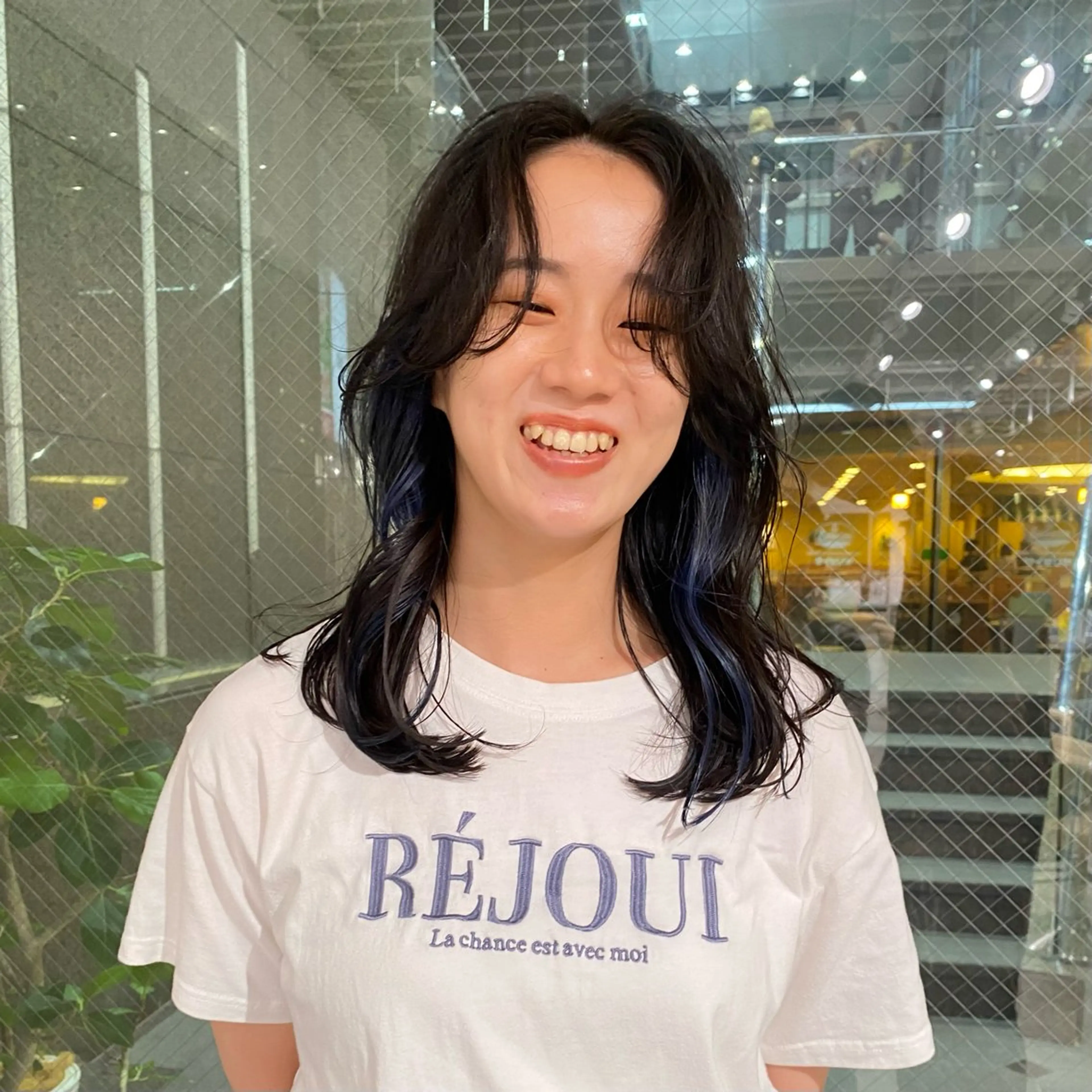 カラー インナーカラー ベージュ/暖色🧸 ハイトーン/ninaのヘアスタイル