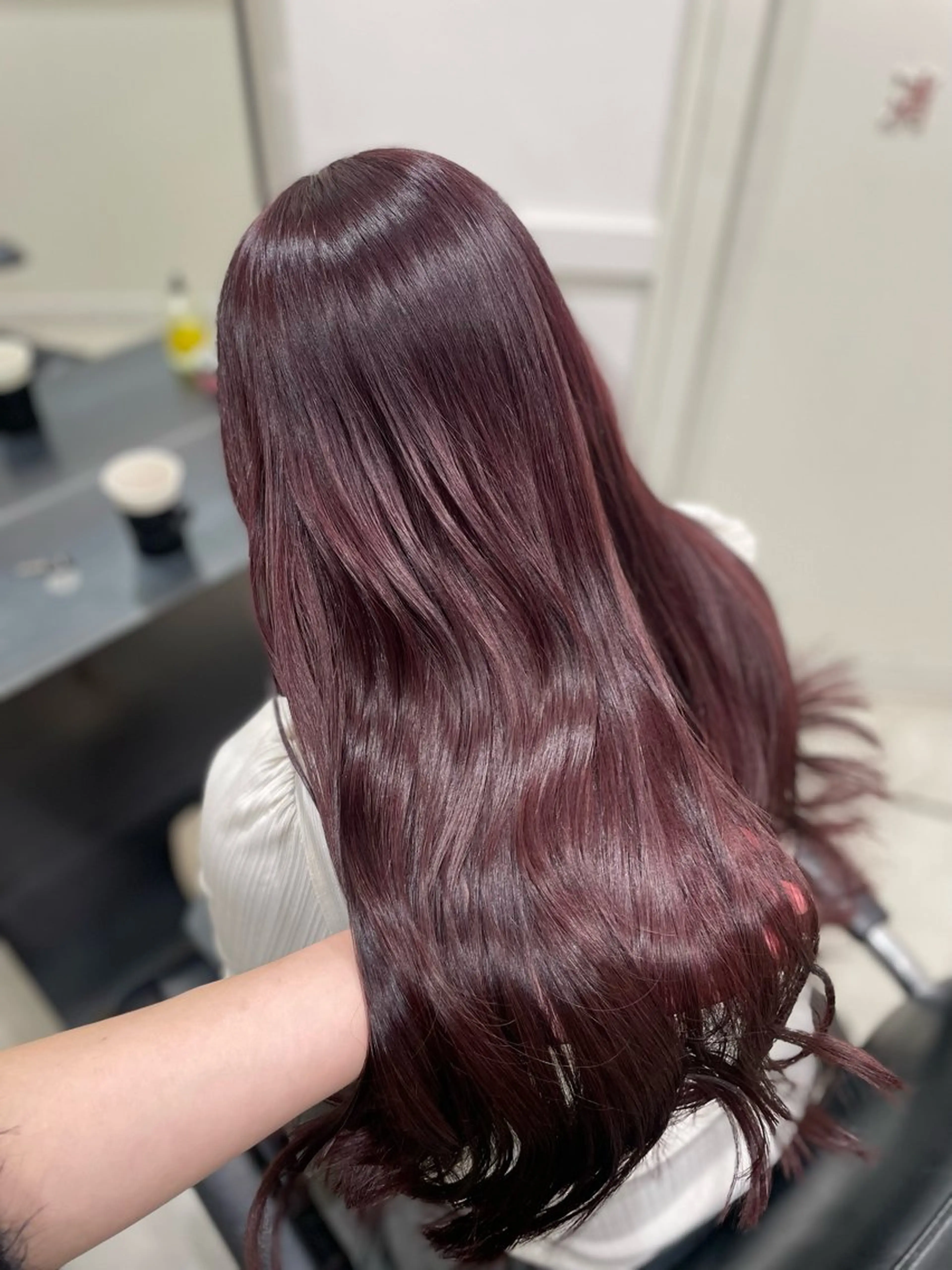 セミロング 🤍韓国トレンド ヘア🤍miku🤍のヘアスタイル