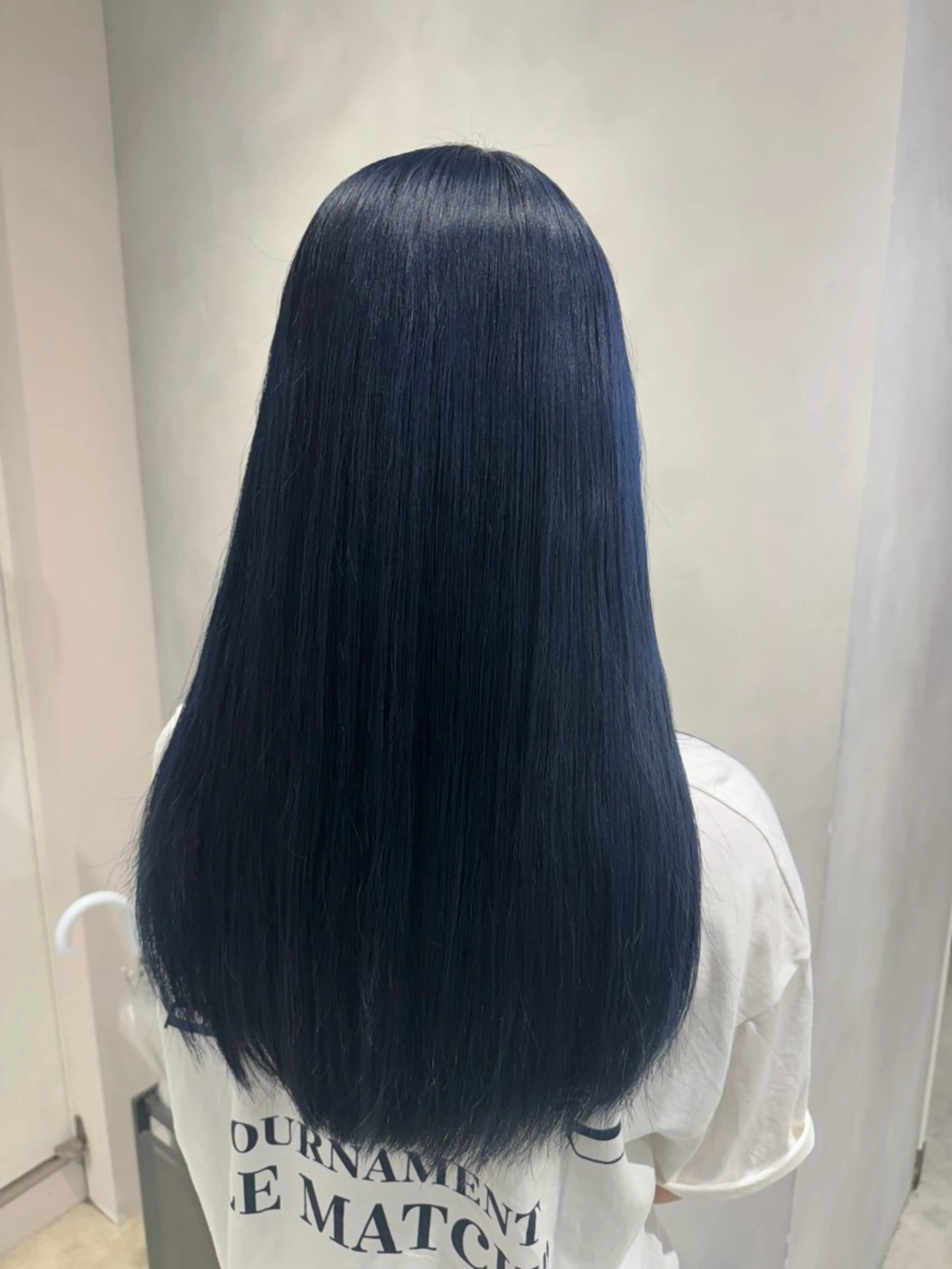 ロング カラー ブルーカラー カット ヘアカラー トリートメント 透明感カラー✨艶髪 制作🌱山根あゆみのヘアスタイル