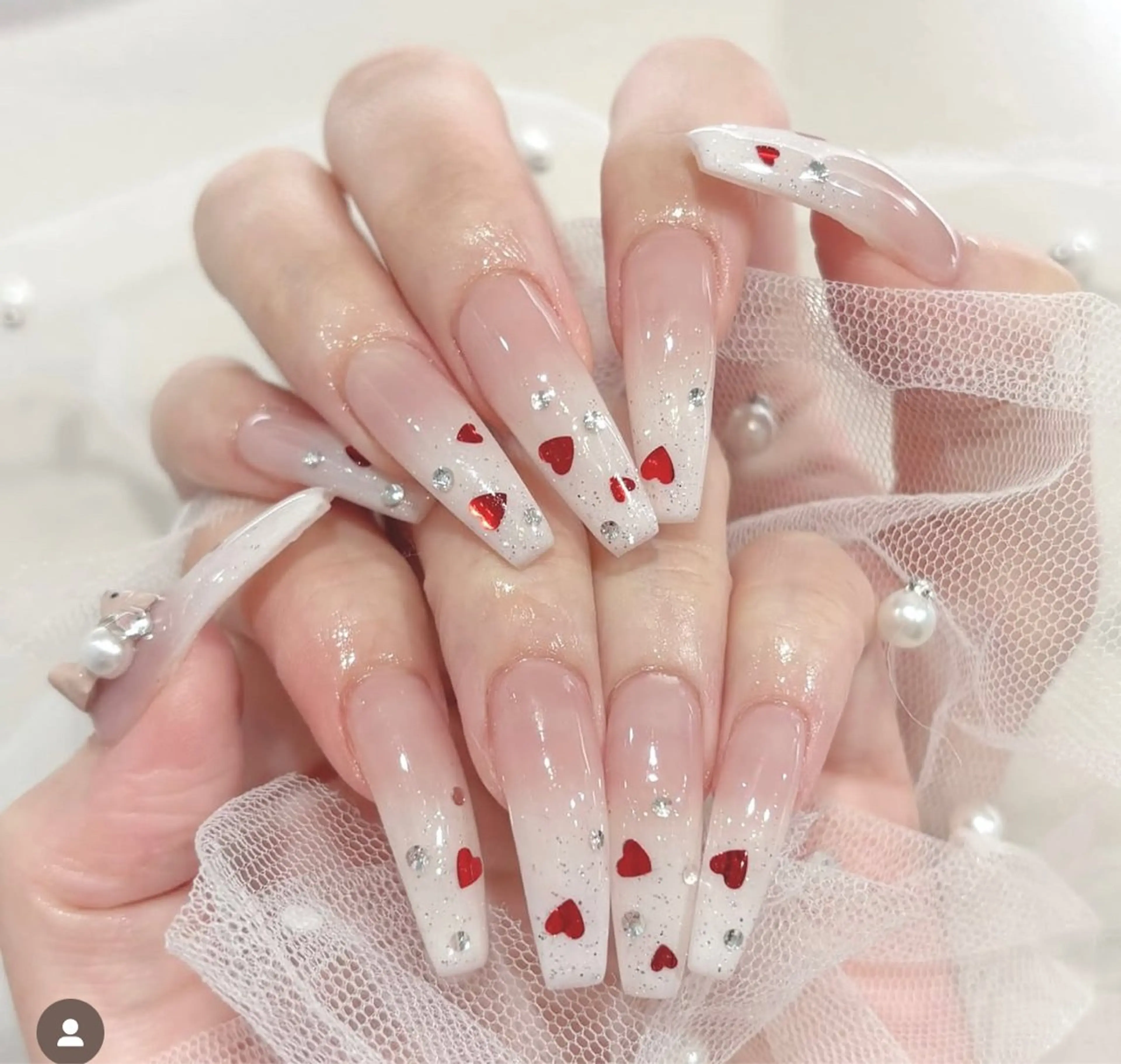 ネイル ジェルネイル 韓国ネイル マグネットネイル ネイルチップ 冬ネイル Lenie Shinokuboのネイルデザイン