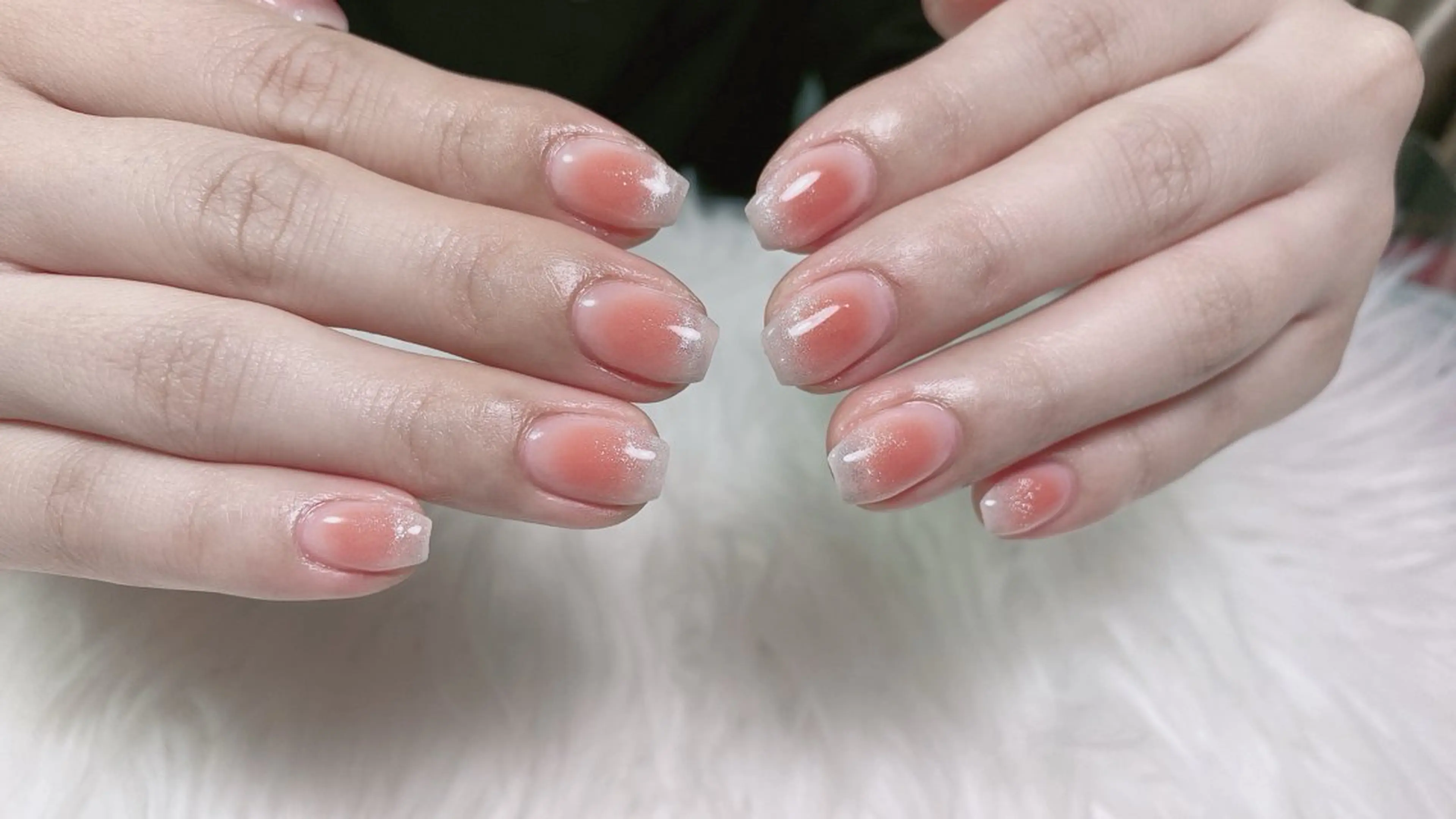 ネイル ハンドネイル オーシャン スカルプネイルサロンのネイルデザイン