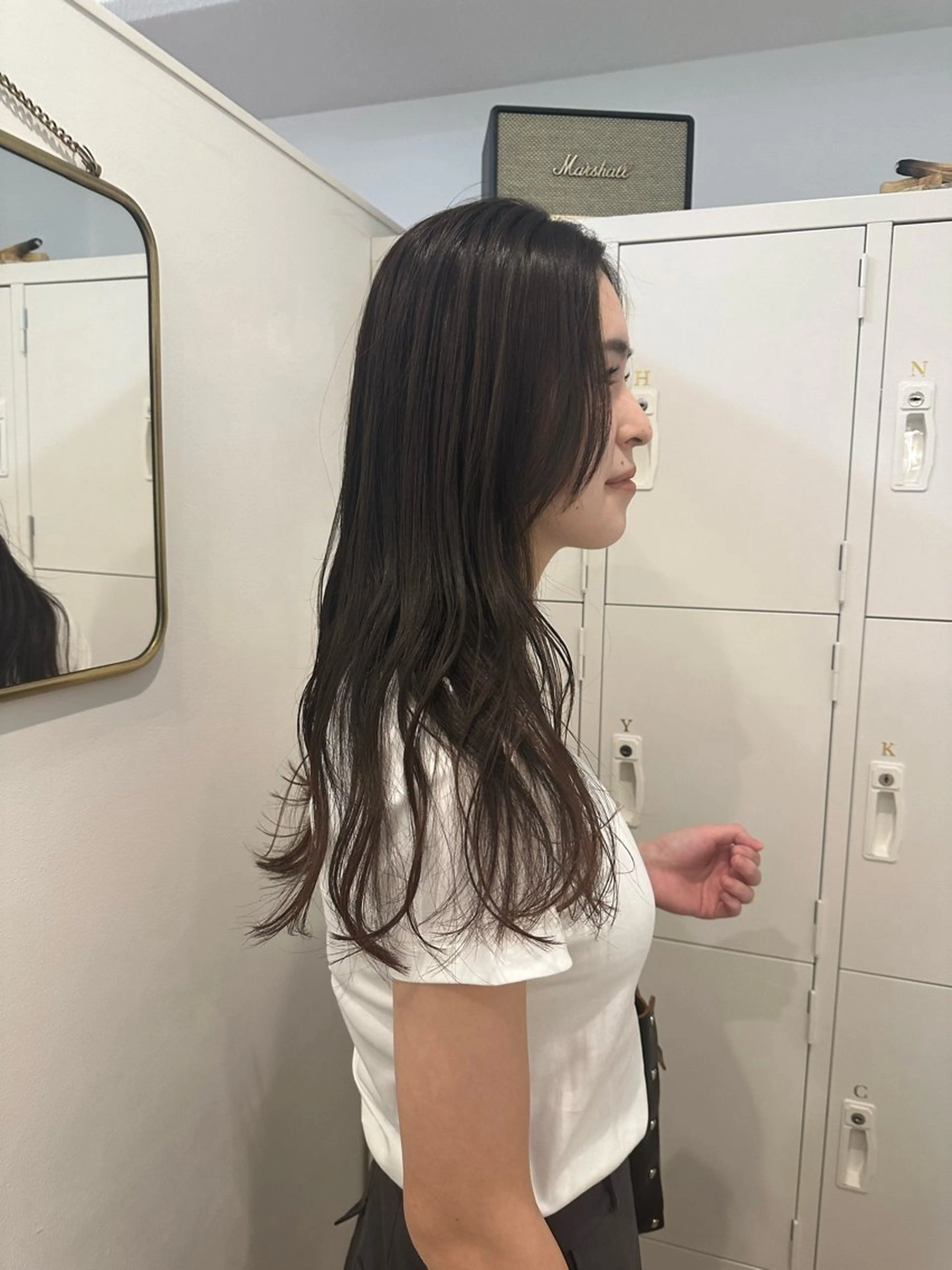 ロング トリートメント 梅田/柔らかカラー/ オオハシ リナコのヘアスタイル