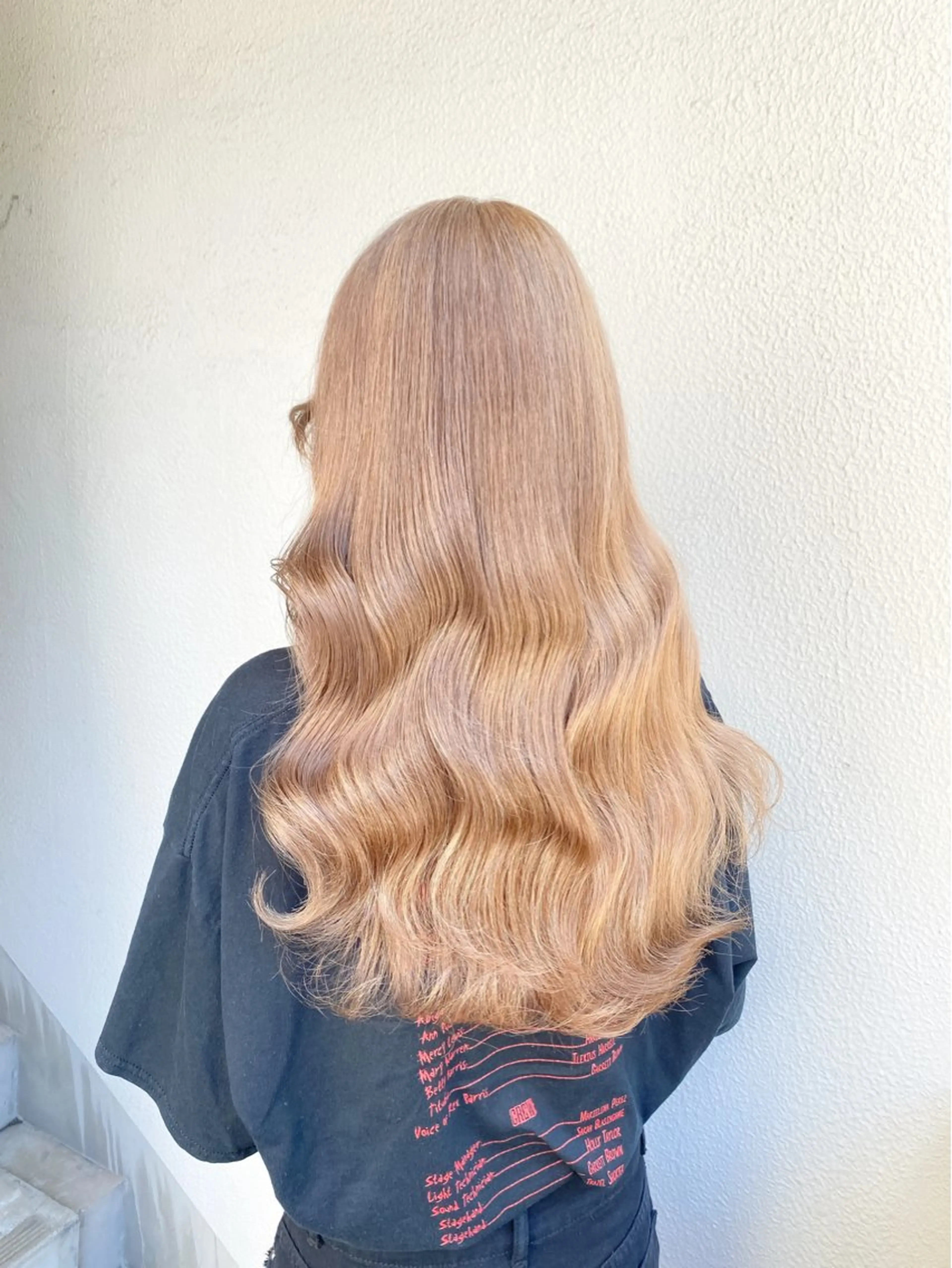 ロング カラー ベージュカラー ブロンド ブラウンカラー ミルクティーベージュ ボブ ヘアカラー トリートメント ヘアセット 🫧ハイトーン🫧 TOPstylistのヘアスタイル