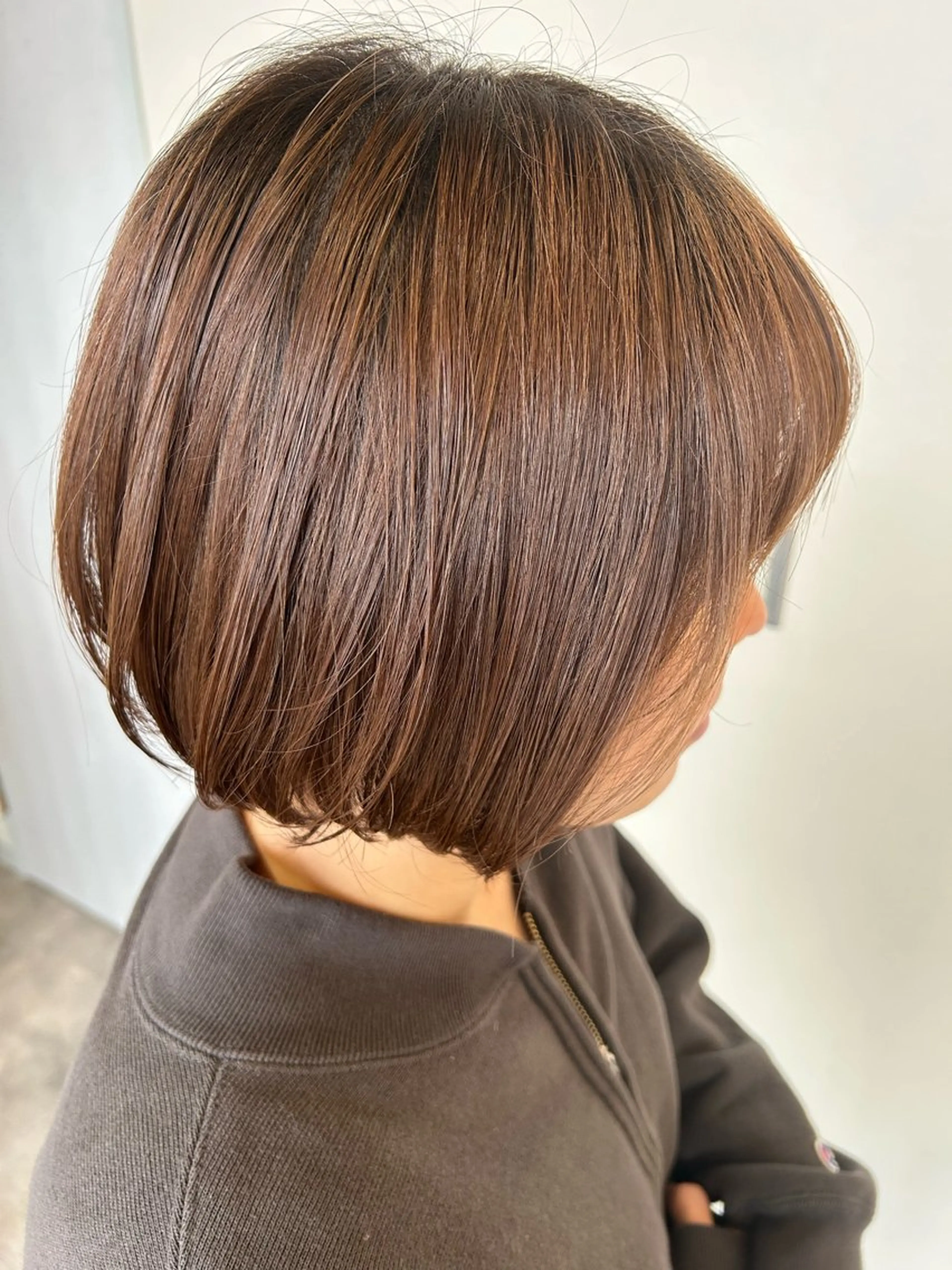 ショート ボブ カット トリートメント 東海林 星児のヘアスタイル