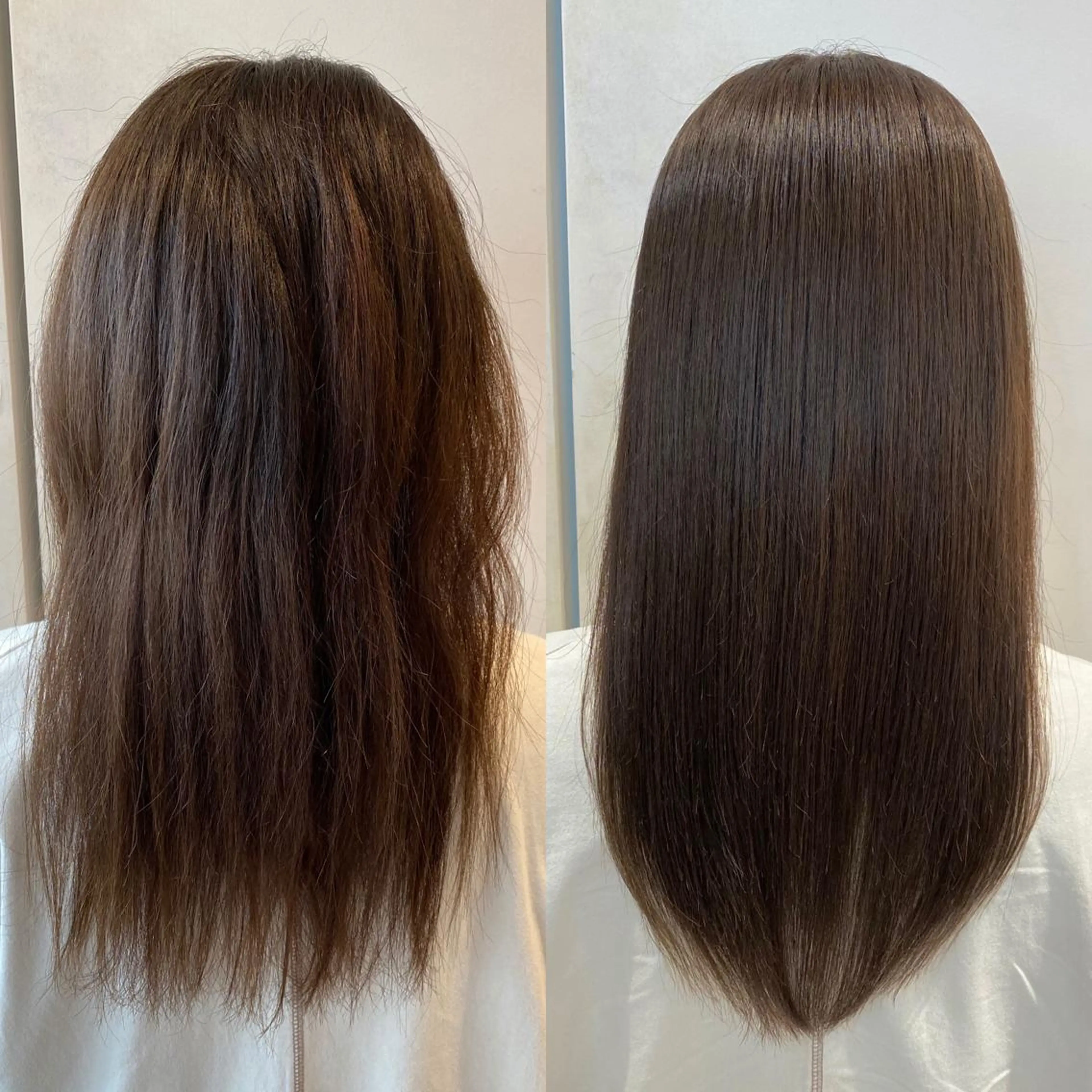 ロング カラー パーマ On所属・顔まわりカット🌟 くびれヘア/寺門遥輝のヘアスタイル