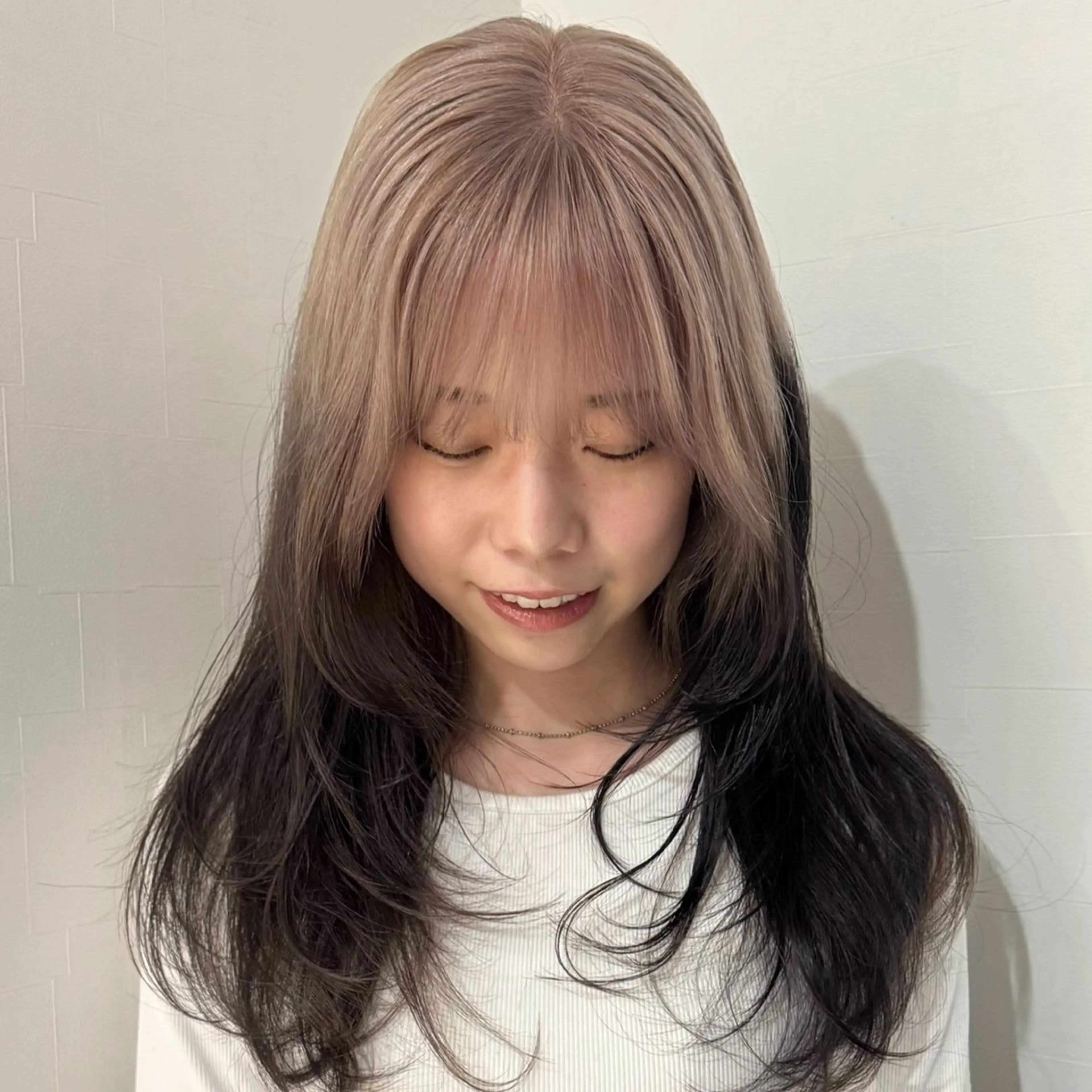 ロング earth吉祥寺店所属・吉祥寺/koume/ カラー/レイヤーのヘアスタイル