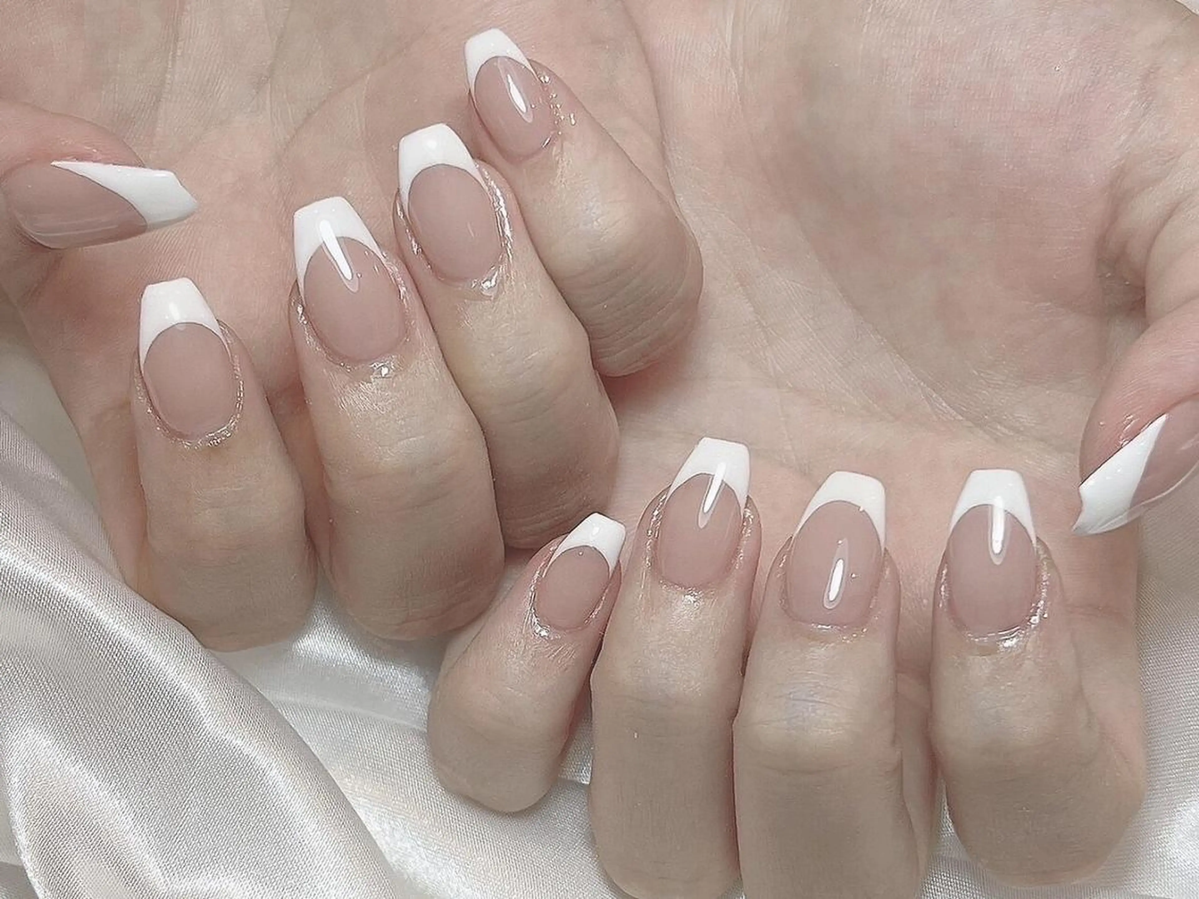 フレンチネイル💅オフありの写真