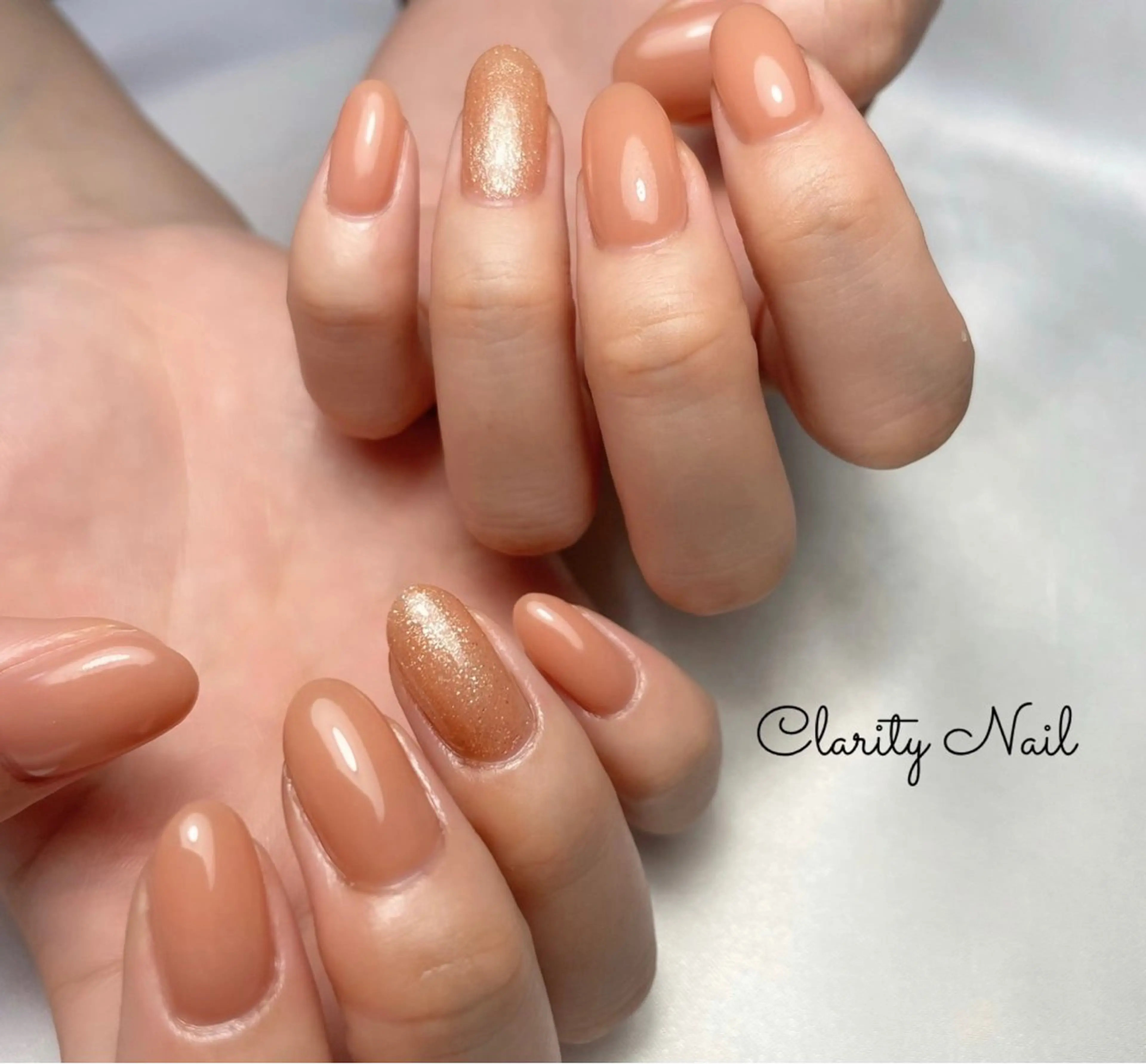ネイル ワンカラーネイル ハンドネイル Clarity Nailのネイルデザイン