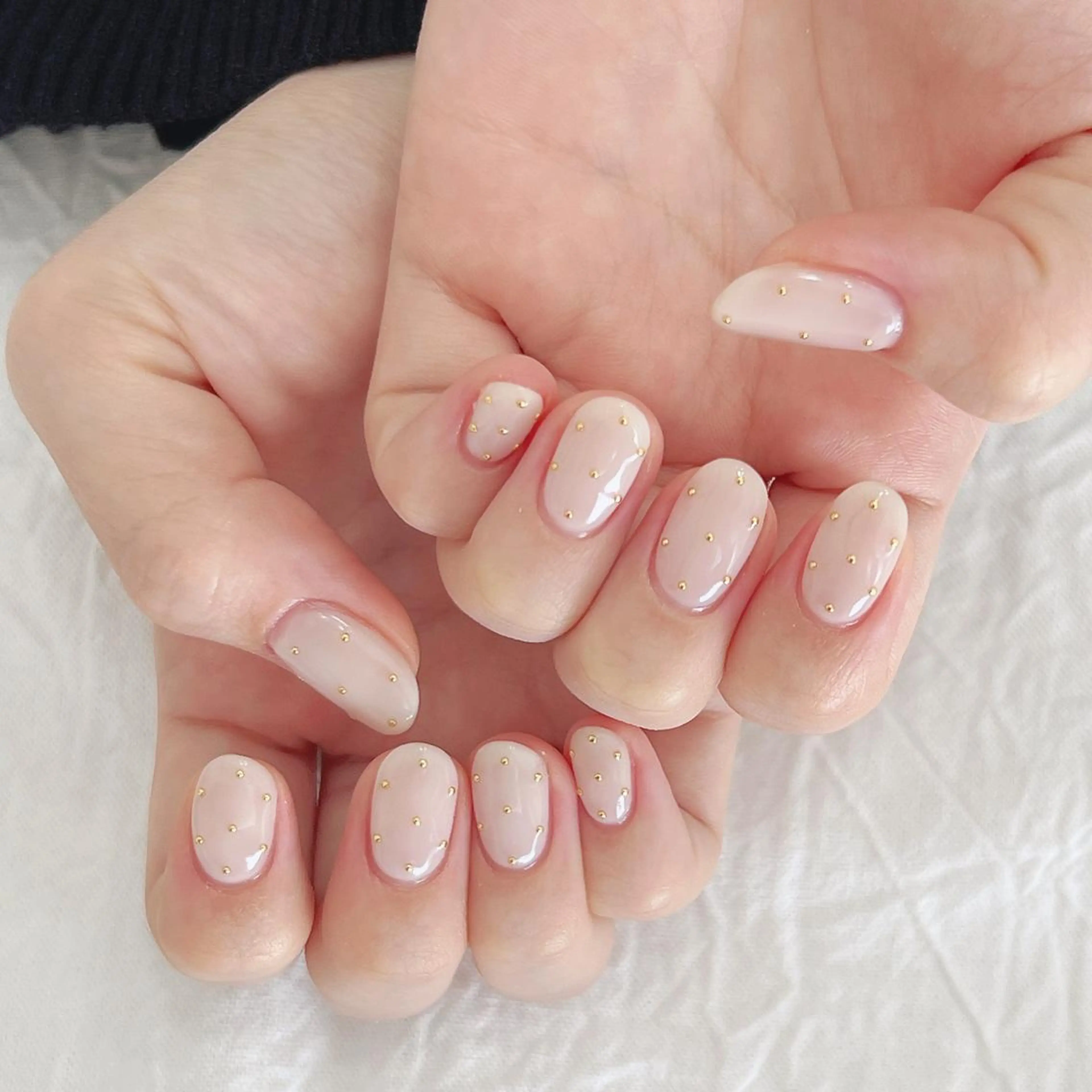 ネイル オフィスネイル ハンドネイル peaberry nailのネイルデザイン