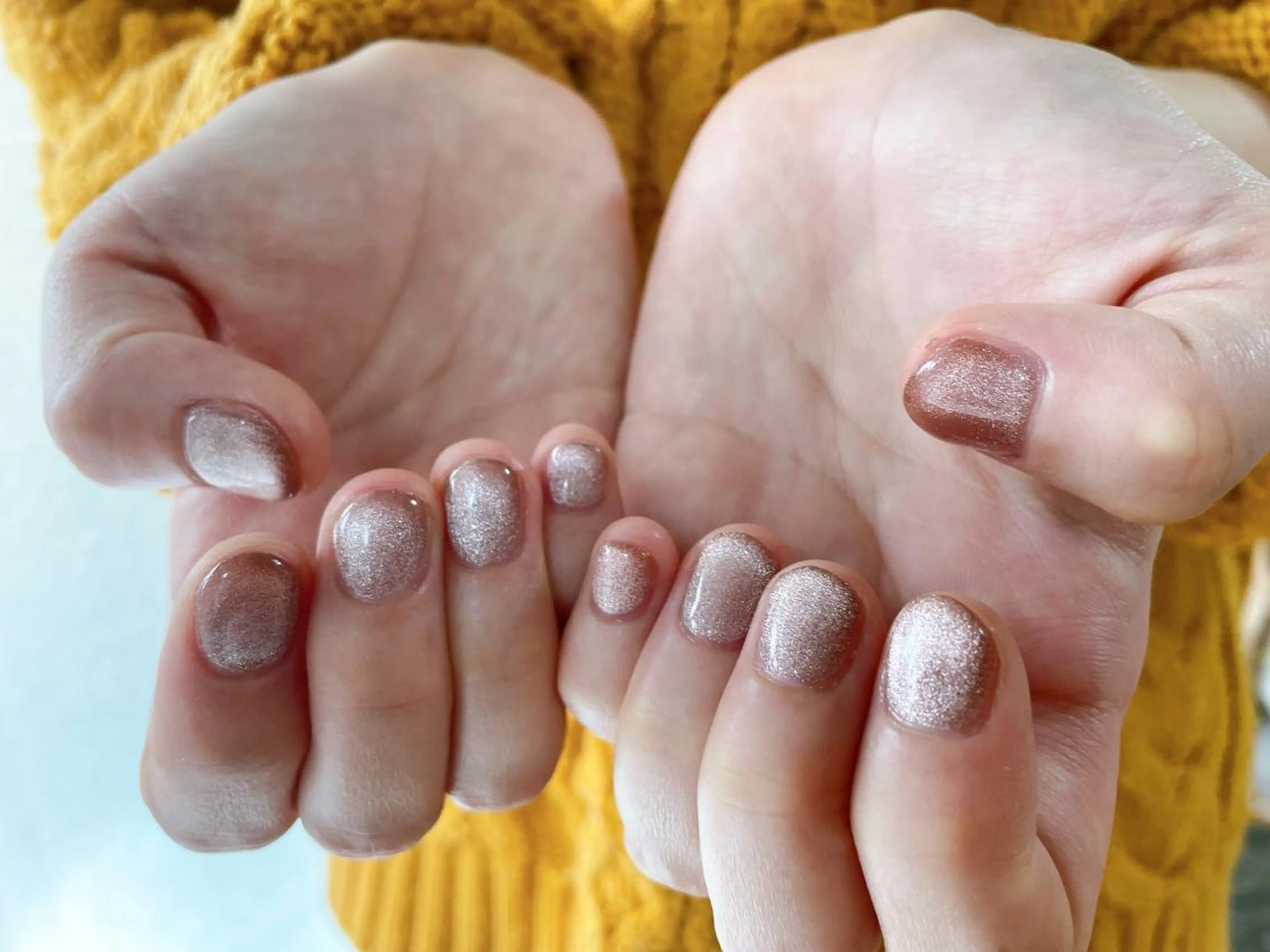 ネイル フットネイル フレンチネイル ジェルネイル ハート 韓国ネイル ハンドネイル Mogu nail 二子玉川のネイルデザイン