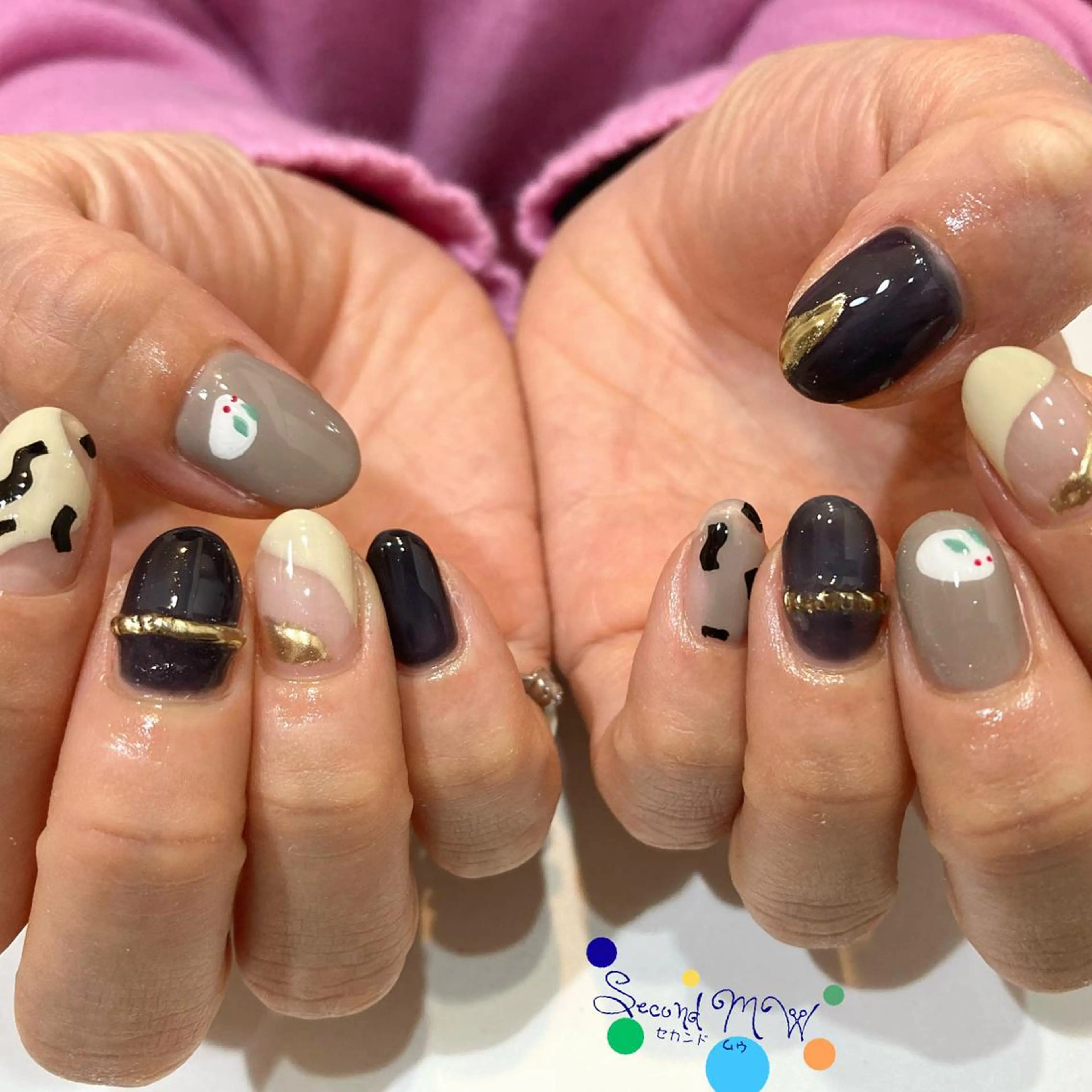 ネイル Second   MW所属・SecondMW _nail 　川連のネイルデザイン