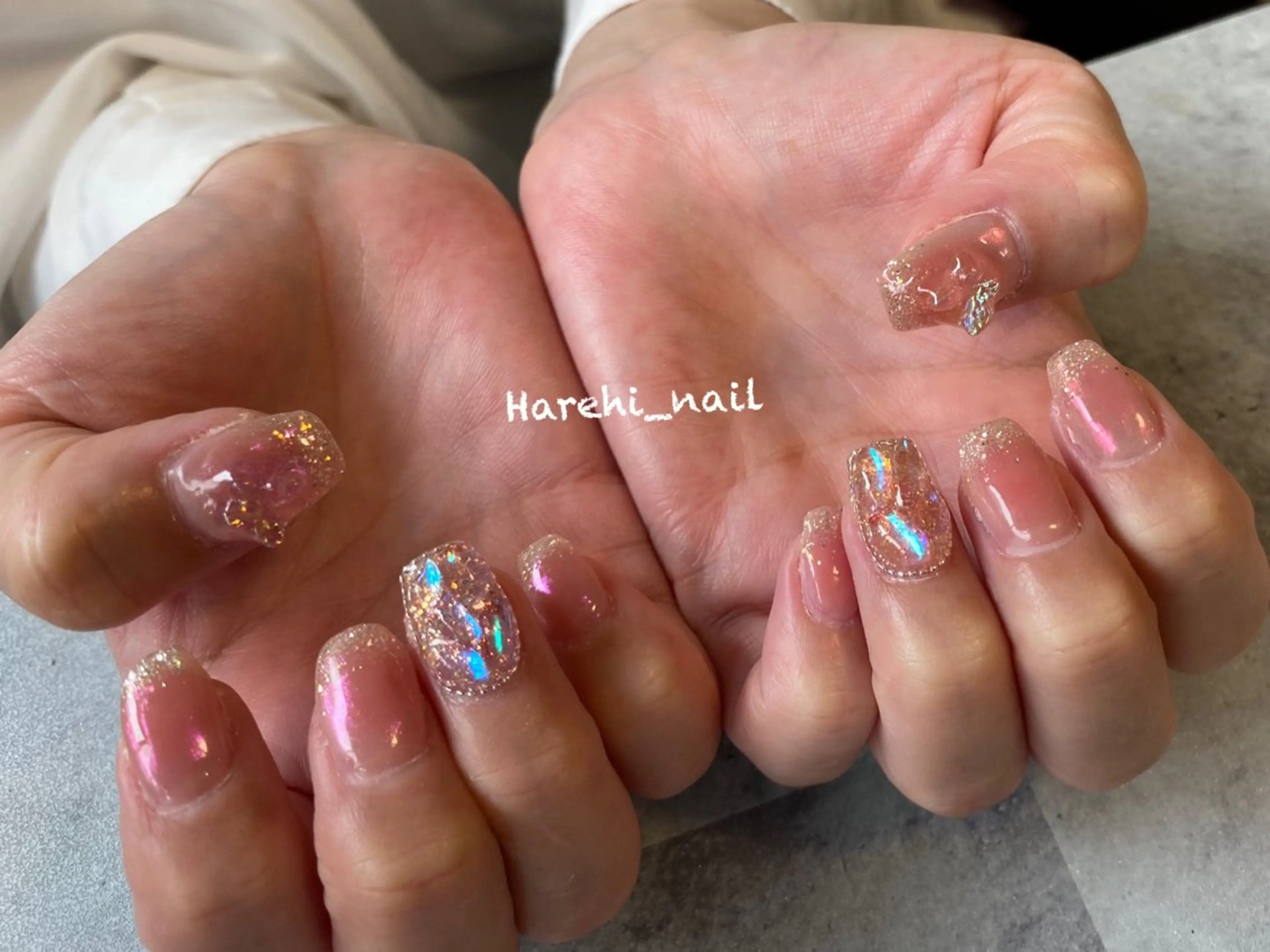 ネイル ハンドネイル Harehi_ nailのネイルデザイン