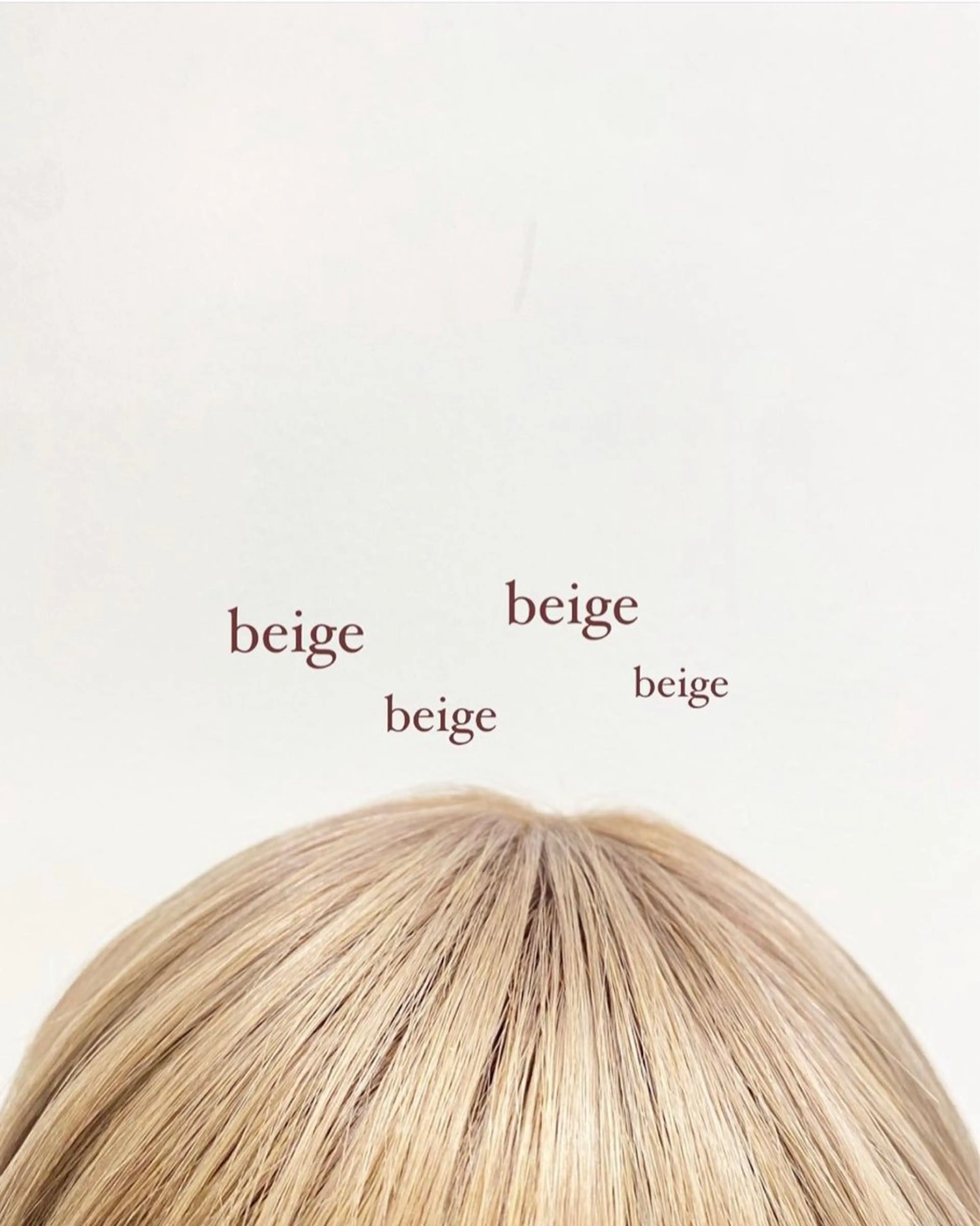 カラー ベージュカラー ブリーチ ハイトーンカラー ミルクティーベージュ 似合わせカット🫧 /パーマRINAのヘアスタイル