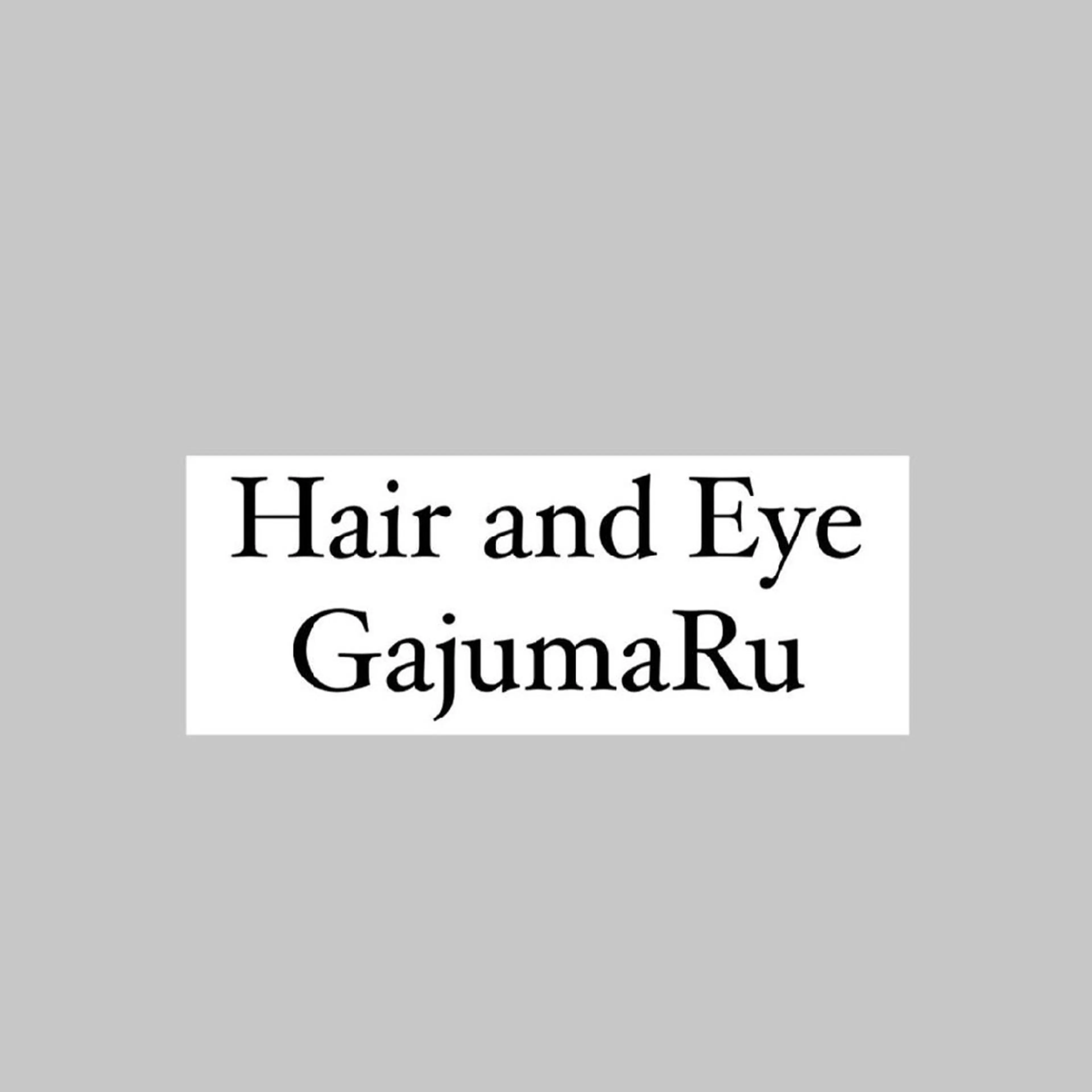 Hair and Eye GajumaRu 所属・Hair&Eye  GajumaRu平川のマツエク・マツパデザイン