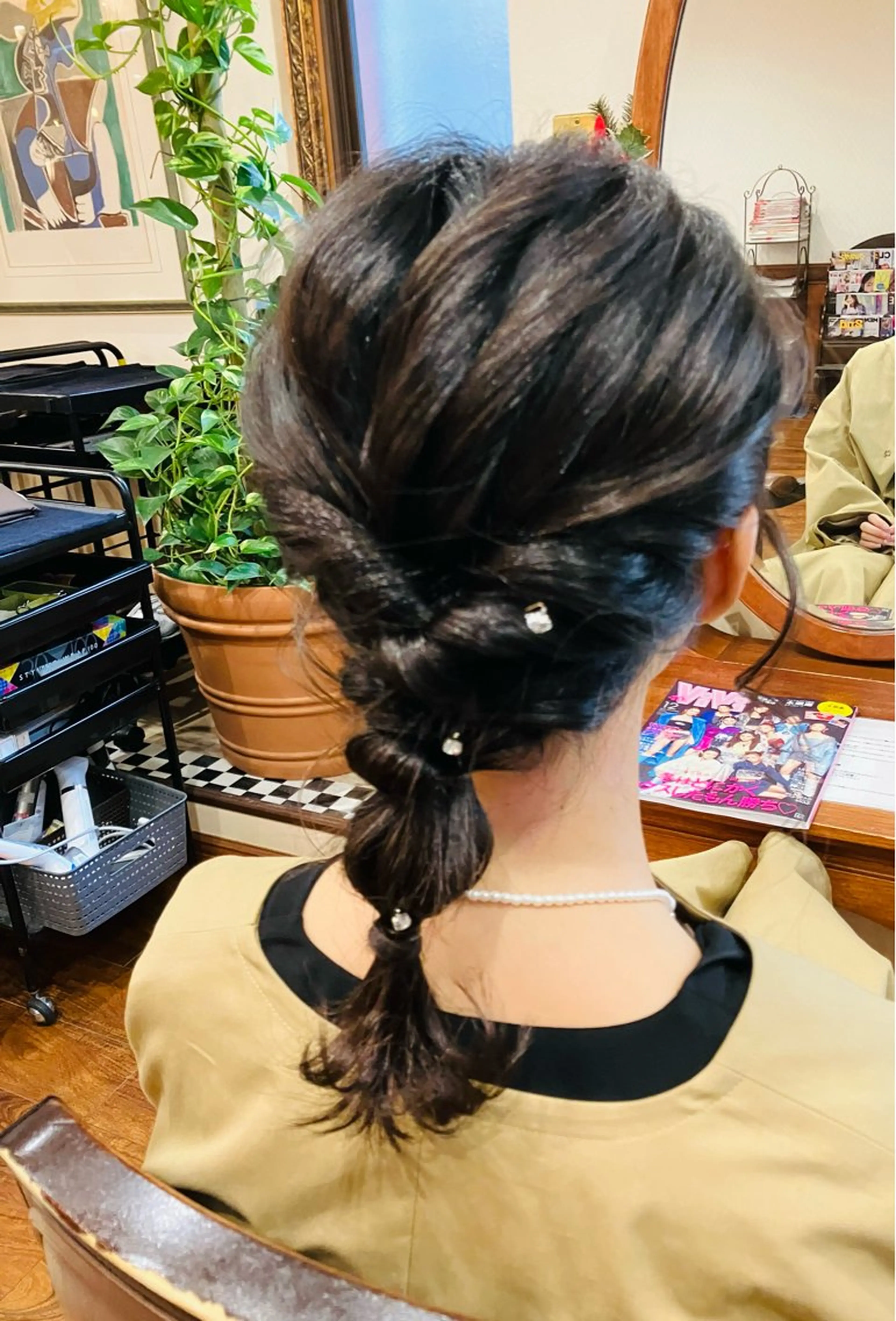 セミロング ヘアセット OVER  SEAオーバーシー所属・森 陽子のマツエク・マツパデザイン