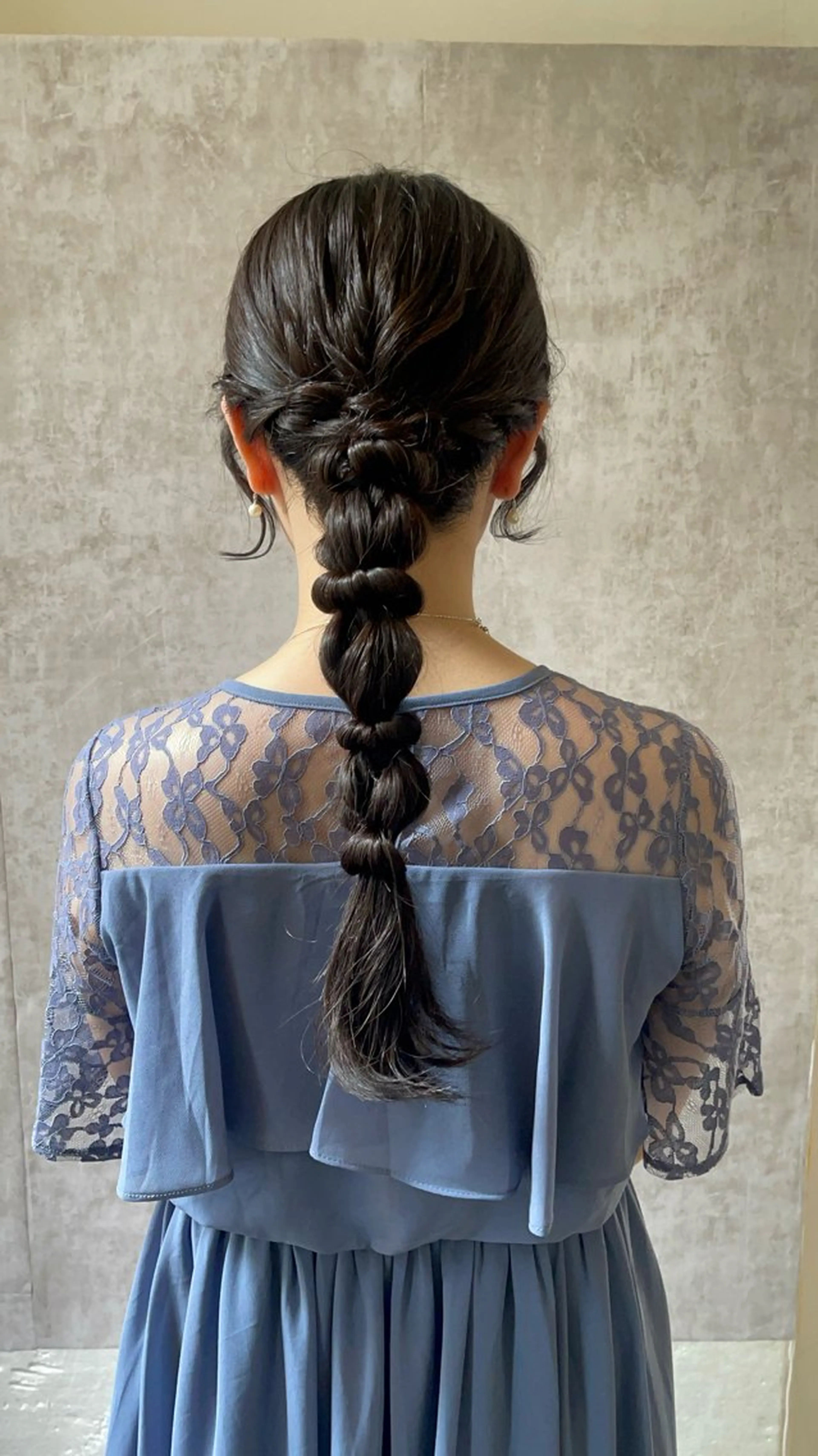 ロング ヘアセット 羽エクステ/シール エクステ/横浜駅5分のヘアスタイル