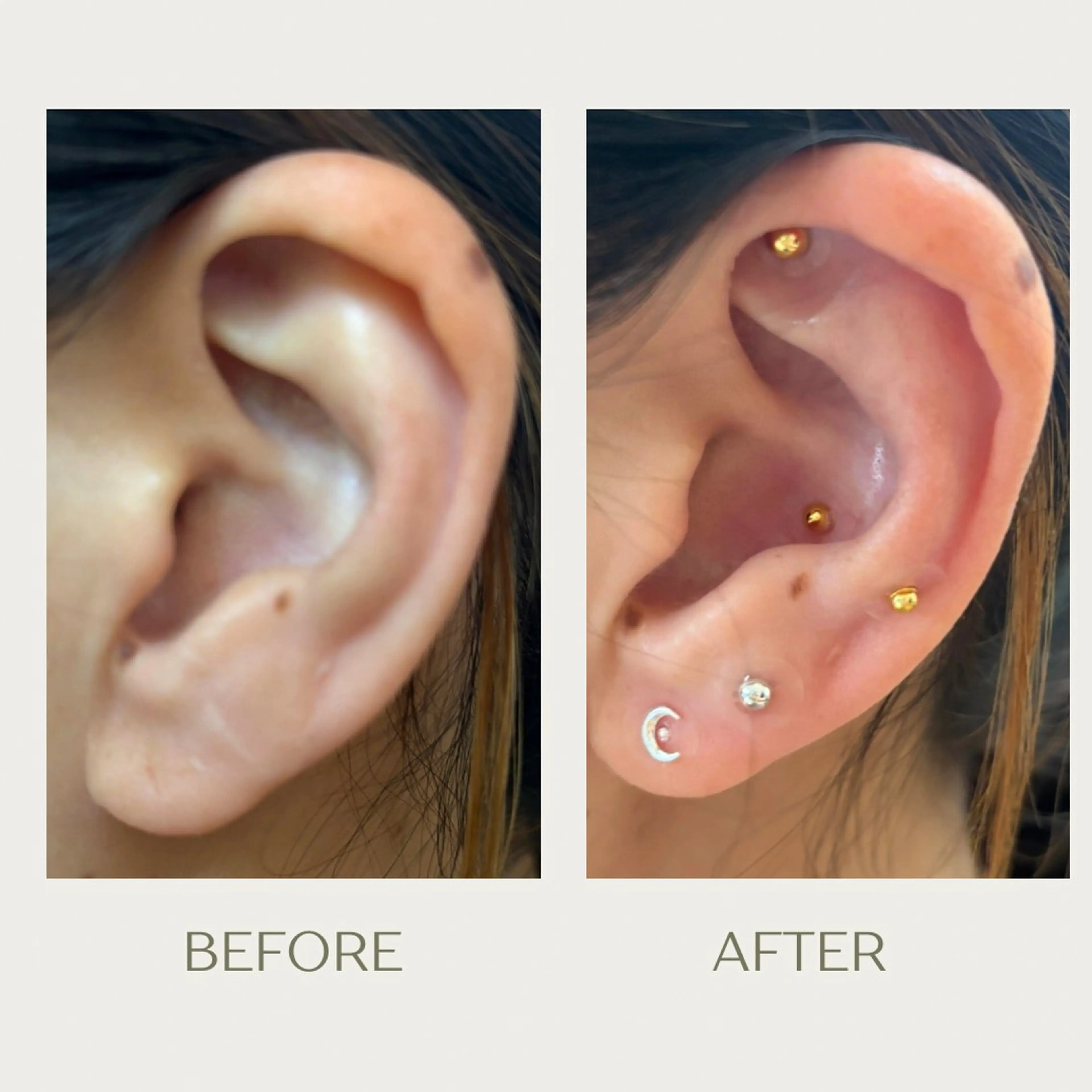 耳ツボジュエリー💎両耳6粒の写真