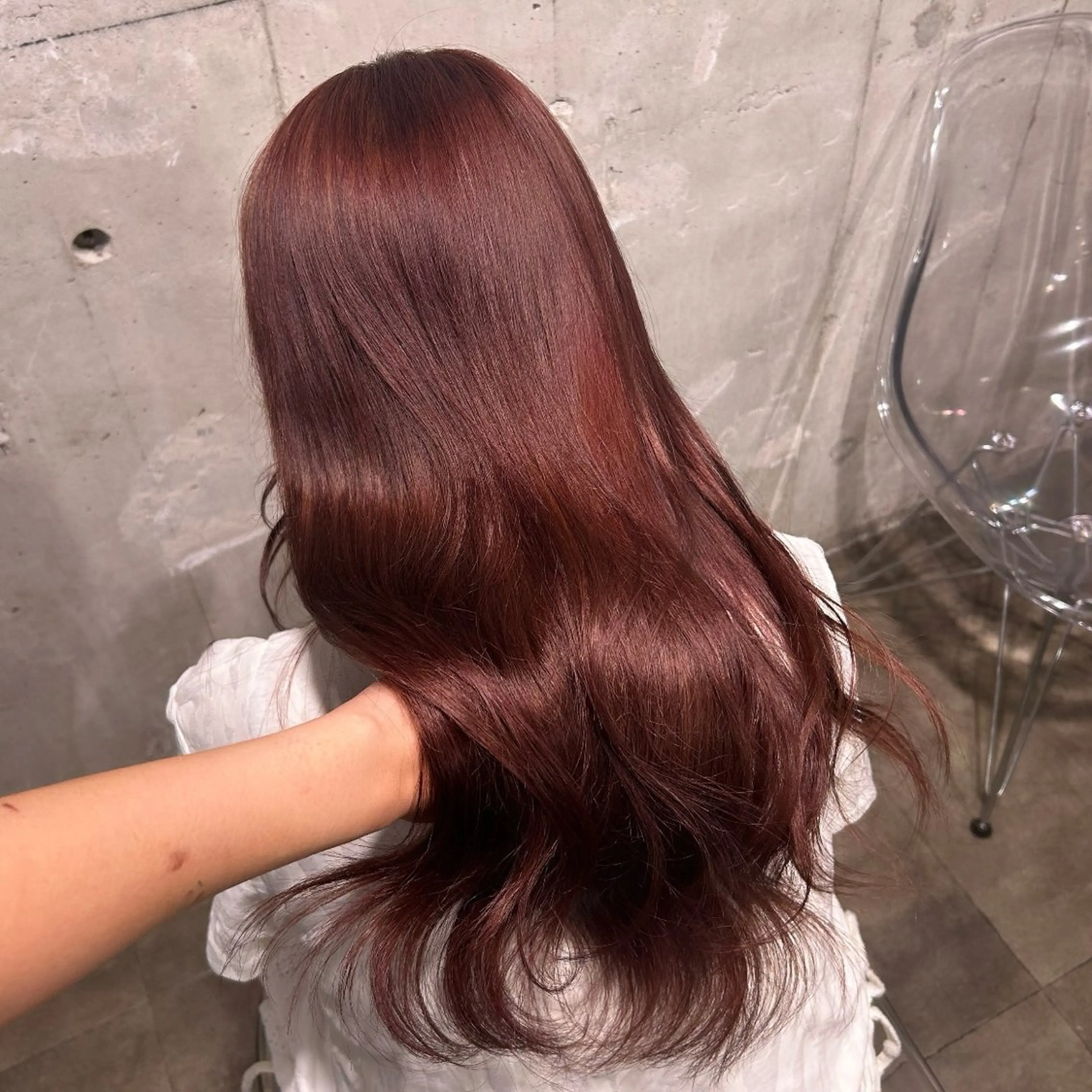 ロング IS所属・横浜美容室/透明感 カラー/レイヤーのヘアスタイル