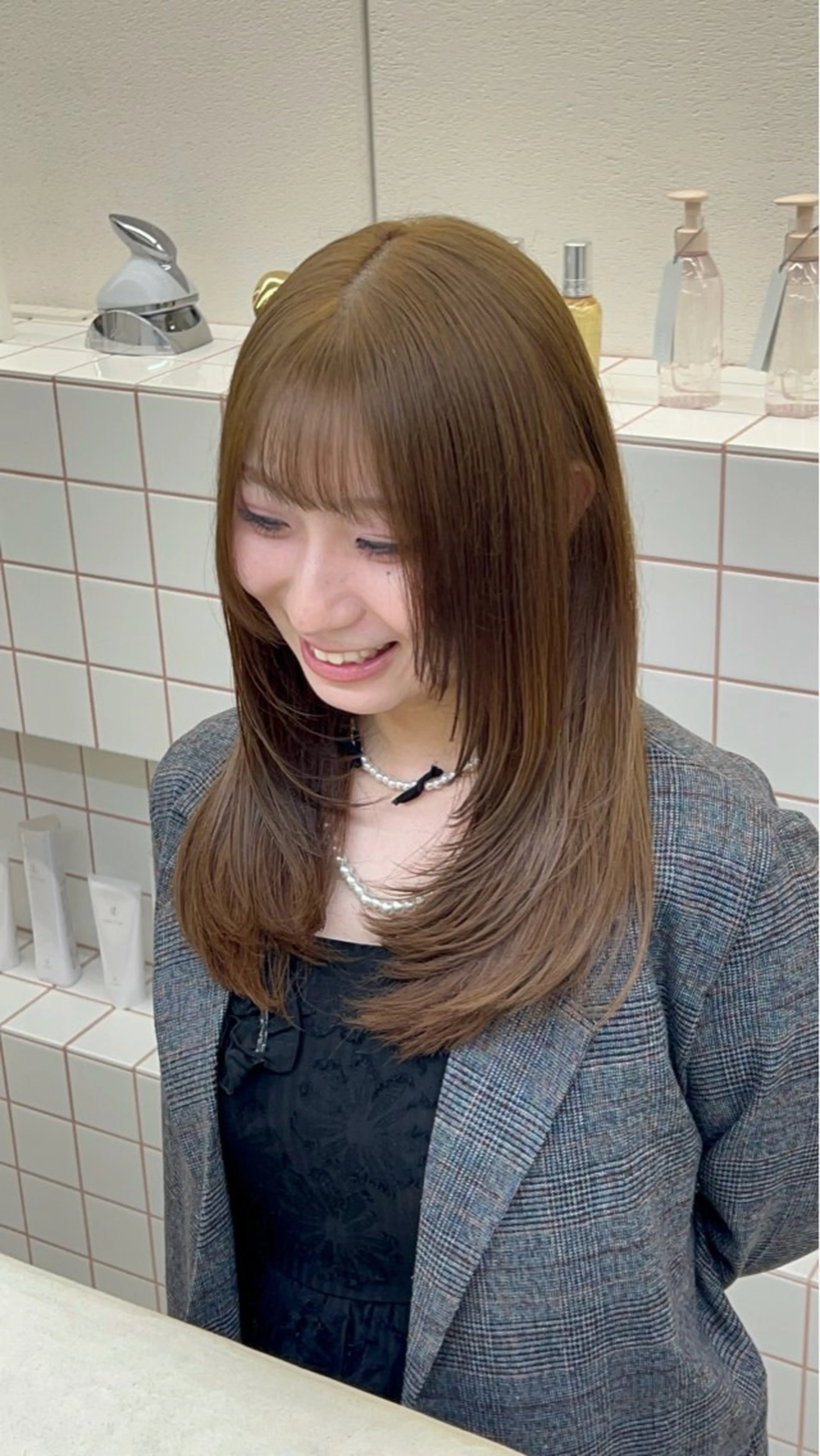 ロング 名古屋/伏見/花屋 併設/不破新のヘアスタイル