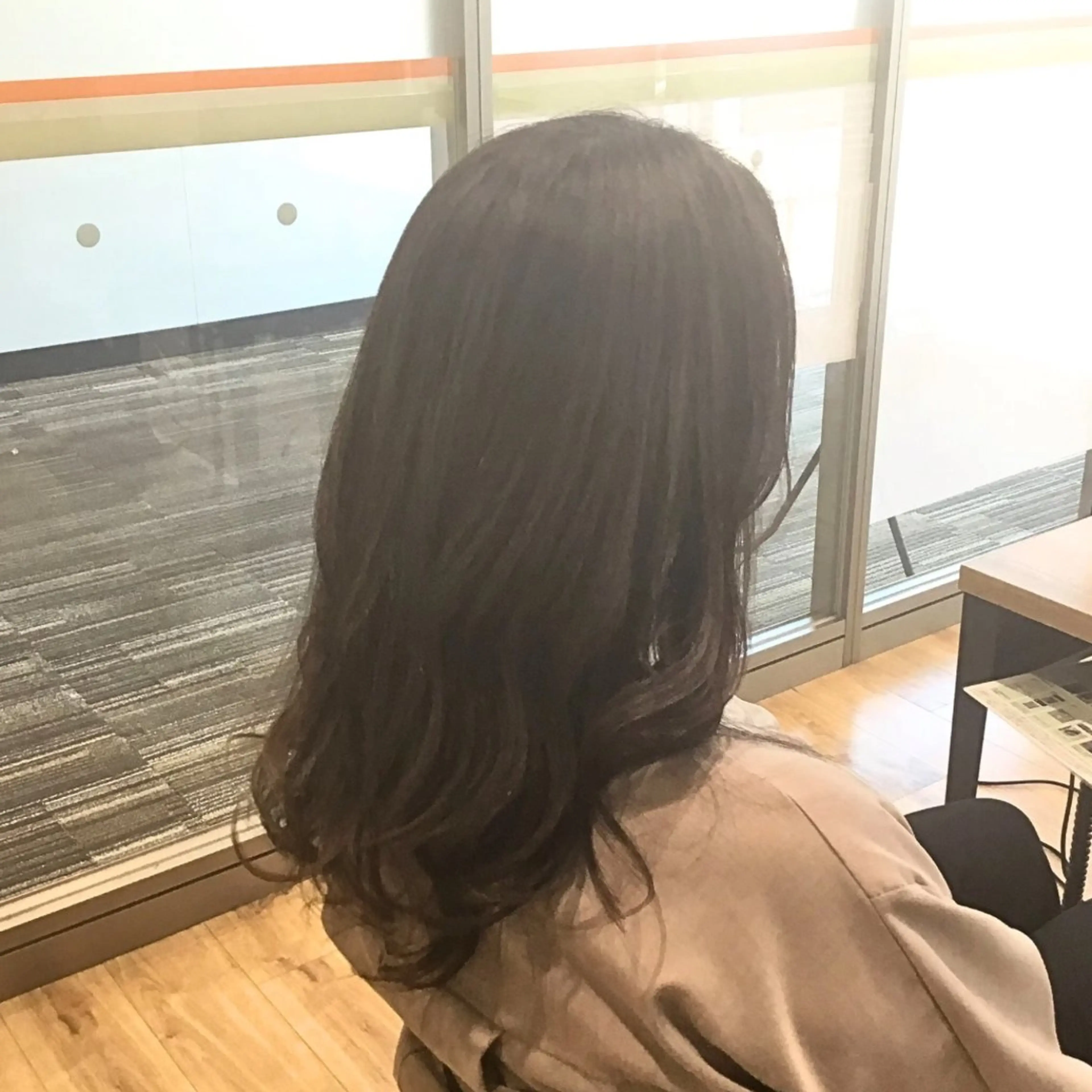 ロング カラー カット ヘアカラー 滝口 瑞季のヘアスタイル