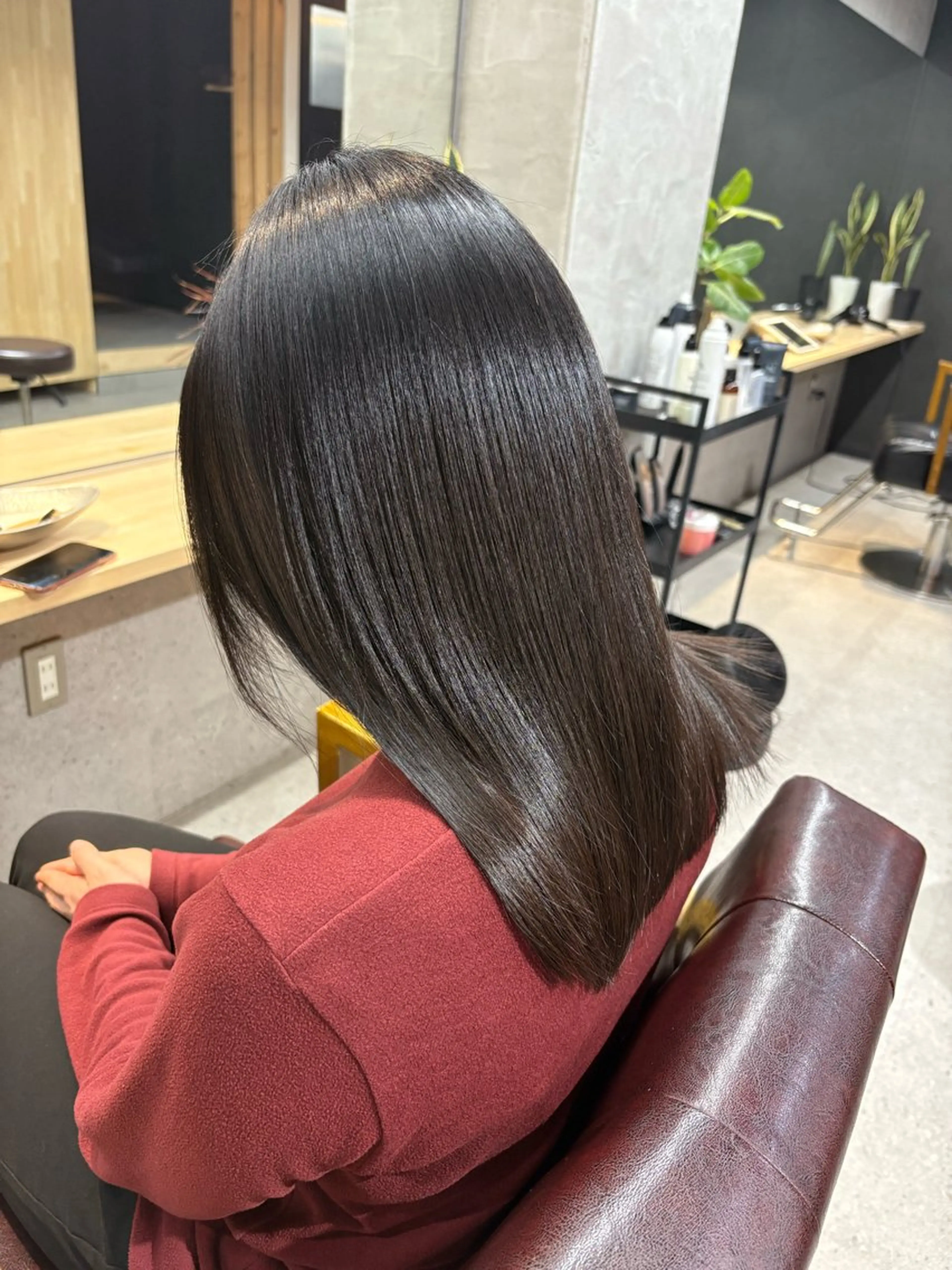 《1日1名限定》⭐︎髪質改善アルカリ酸熱トリートメント＋カット⭐︎の写真