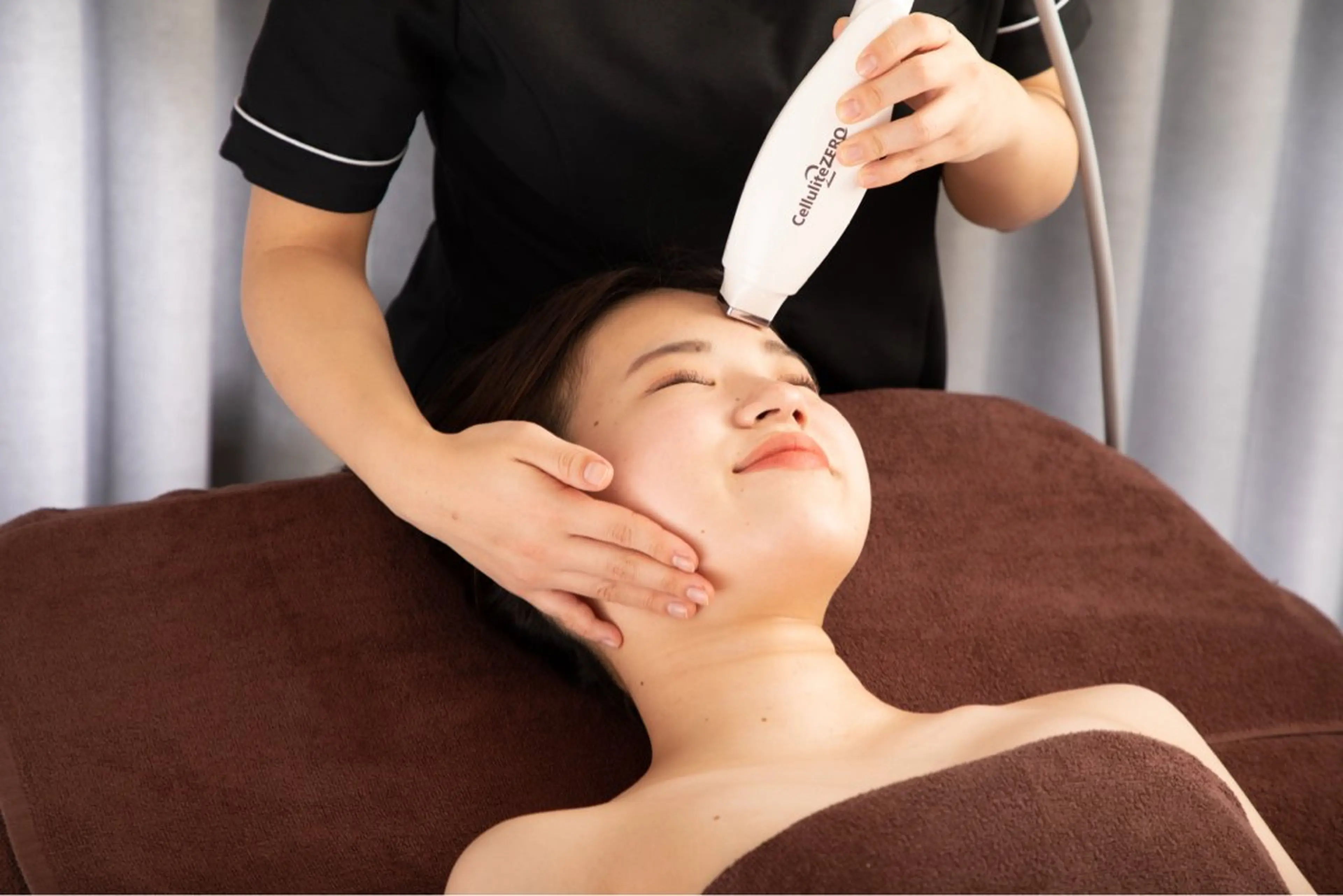 小顔コルギの写真