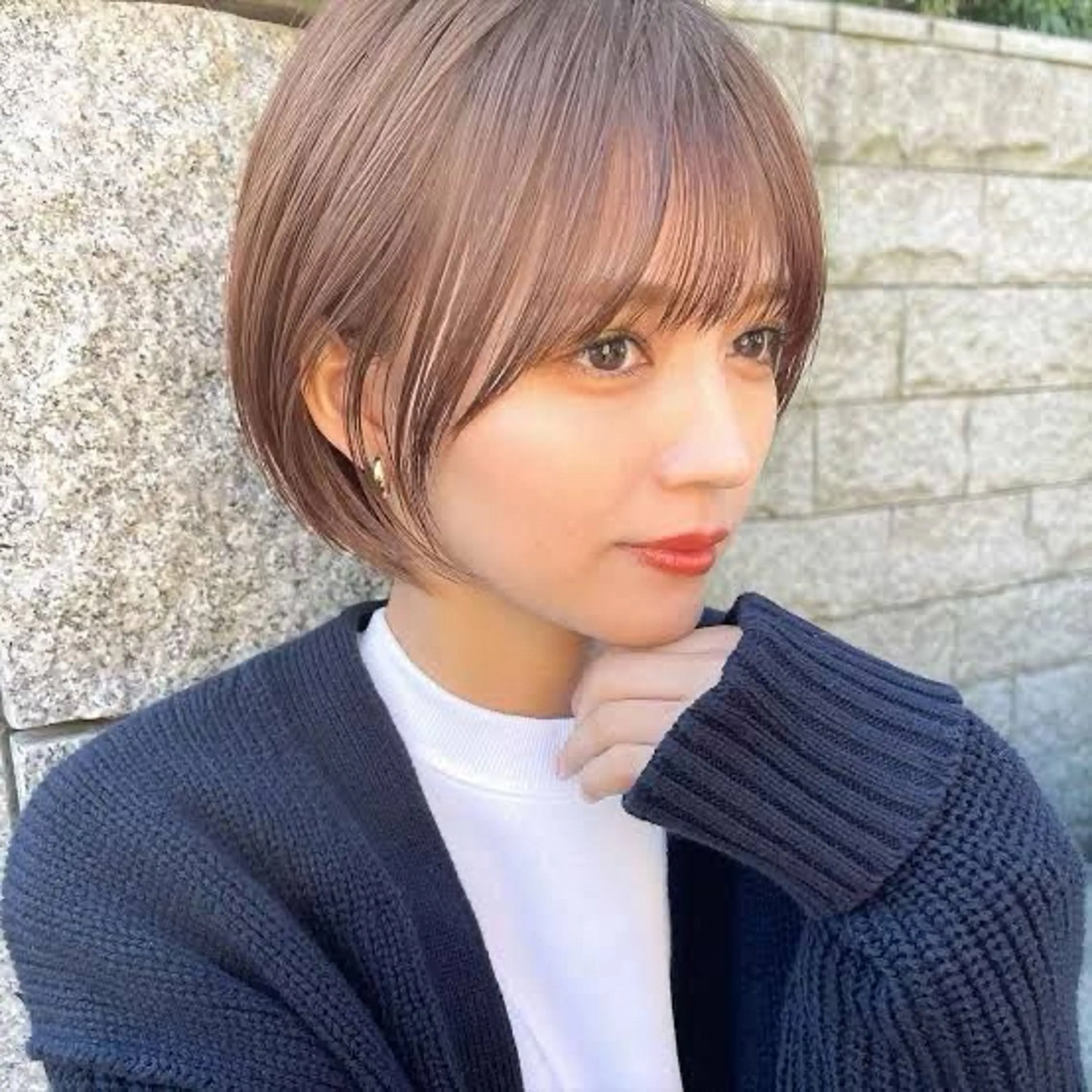 ショート ショートボブ ボブ ショートヘア 今だけカット無料✨ 表参道美容師　井出光のヘアスタイル