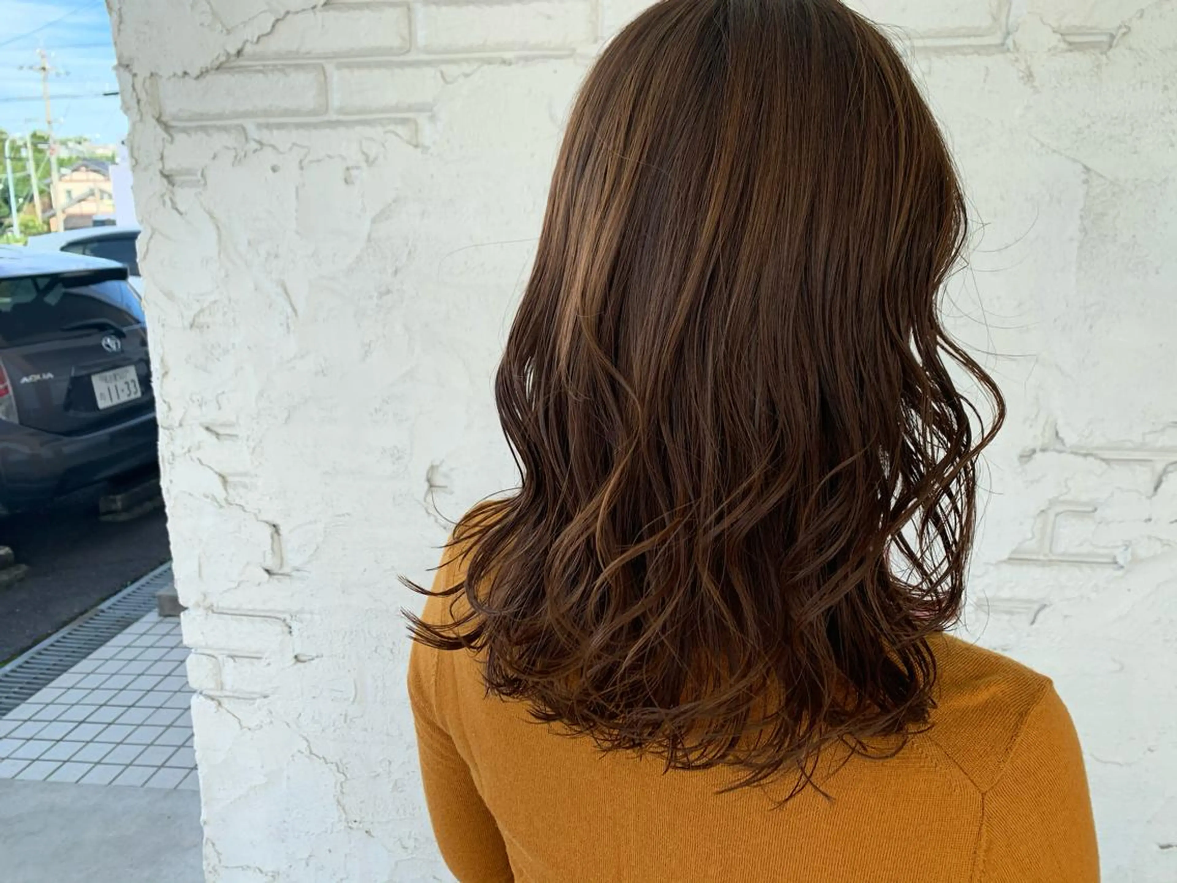 ミディアム ému エミュ　hair &spa所属・近藤 みゅうまのヘアスタイル