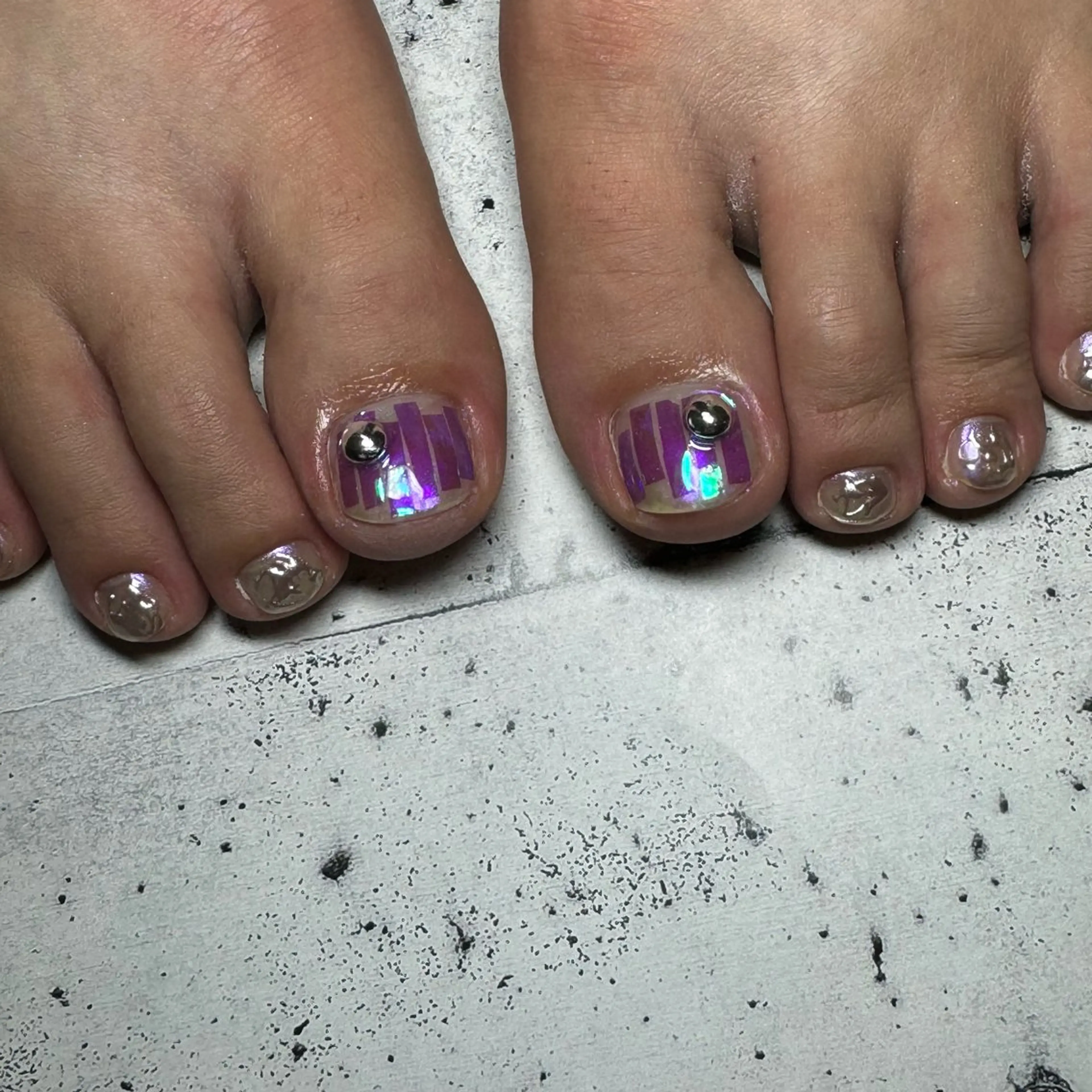 ネイル メンズネイル フットネイル 𝐫𝐚𝐢 𝐧𝐚𝐢𝐥の眉毛・アイブロウイメージ