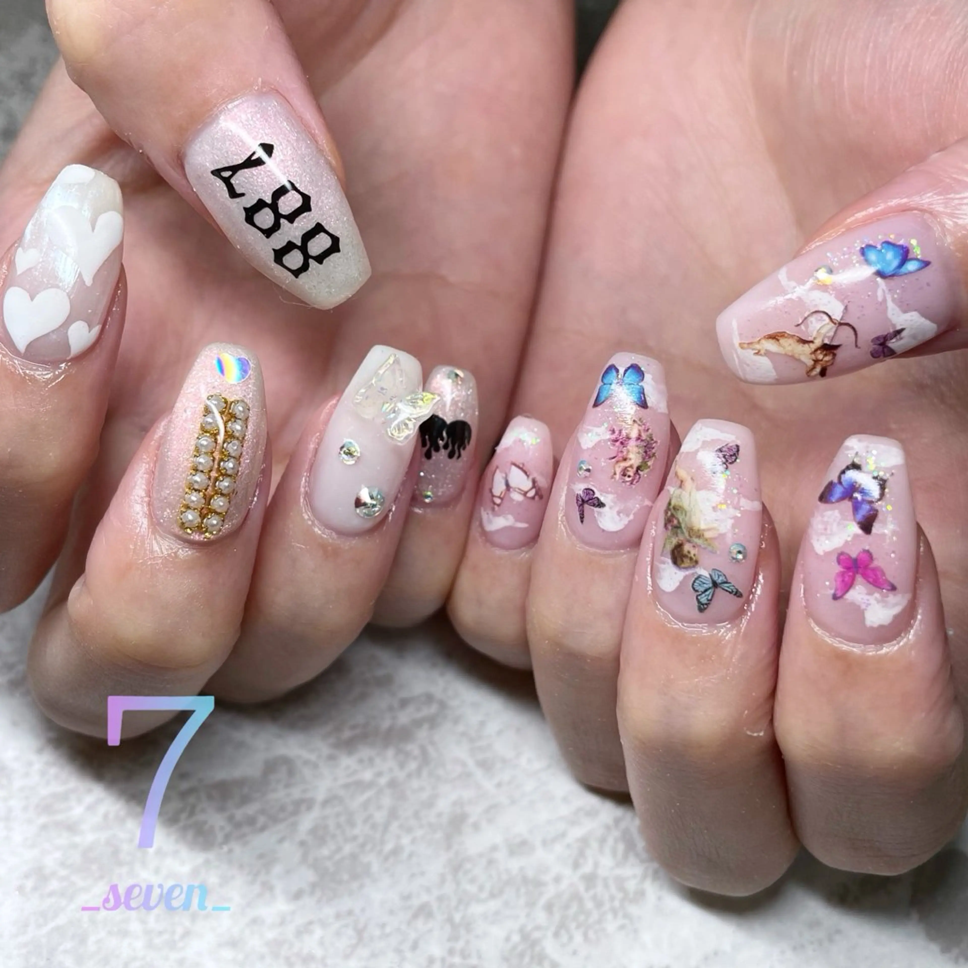 ネイル ハンドネイル nail salon 7_seven_所属・nail salon 7 _seven_のネイルデザイン