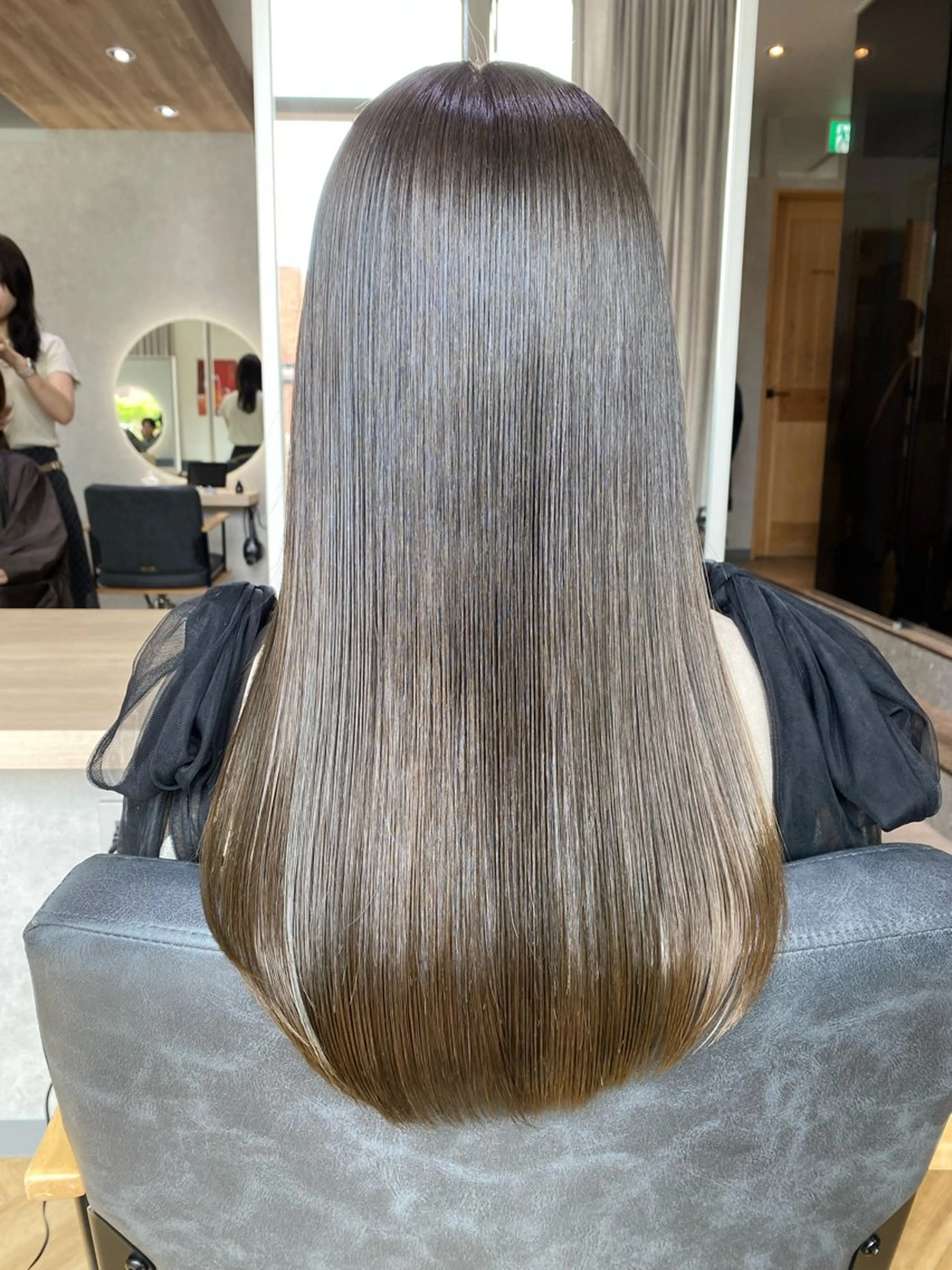 セミロング カット ヘアカラー トリートメント 中村一樹/髪質改善/ 艶髪/艶カラー/美髪のヘアスタイル