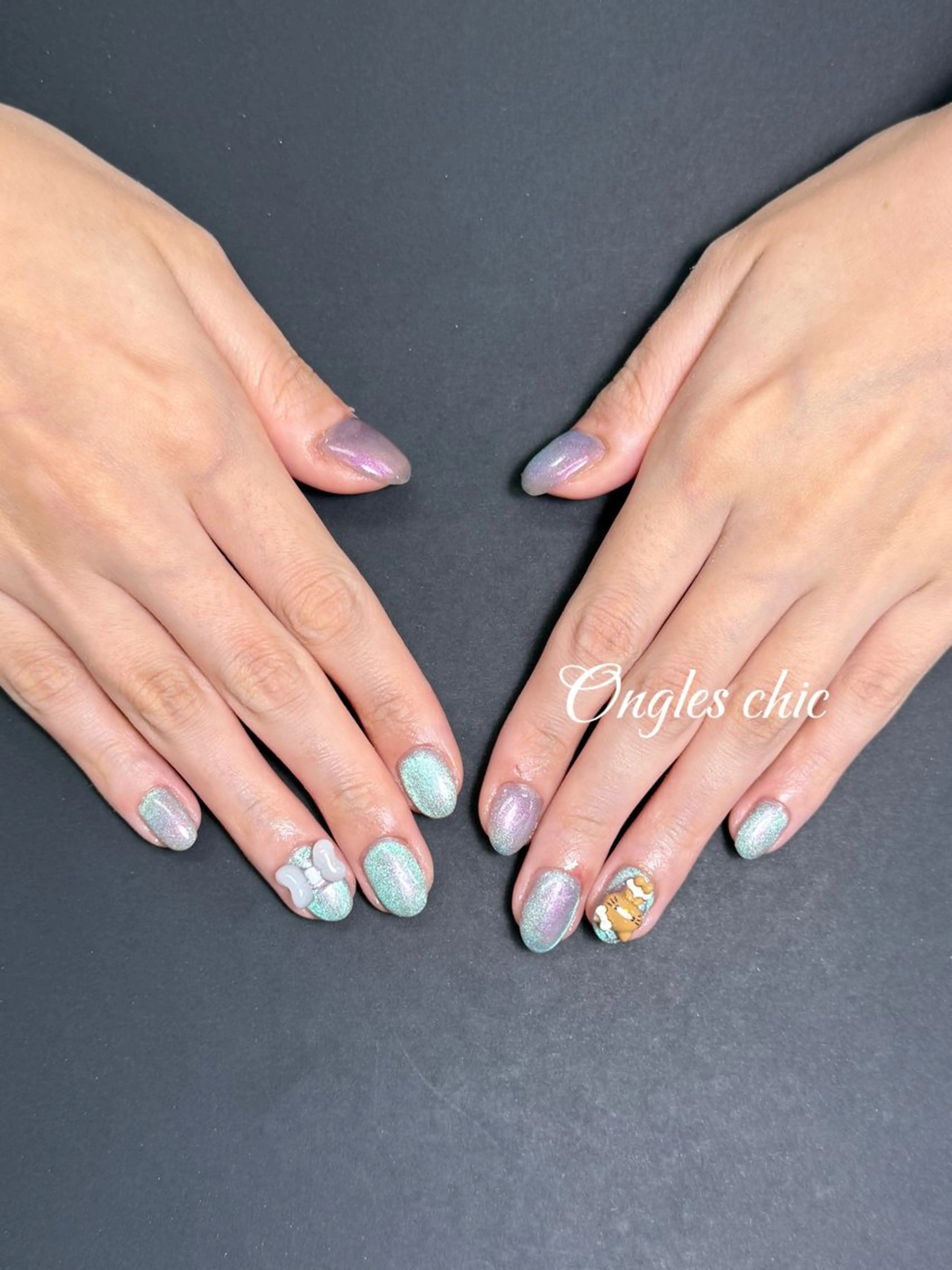 ネイル ハンドネイル ongles chicのネイルデザイン
