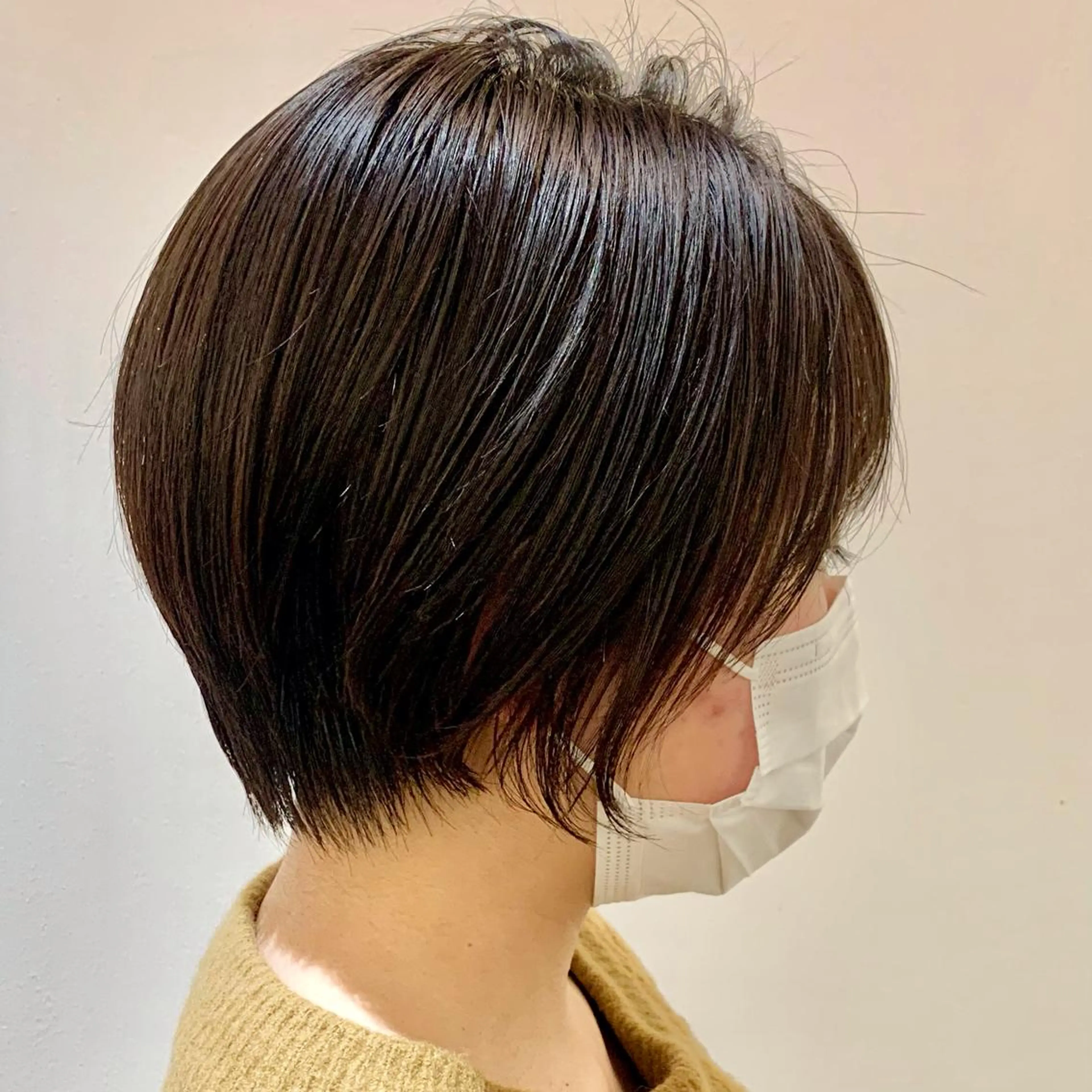 ショート カラー カット ヘアカラー トリートメント tasty priv ate gardenのヘアスタイル