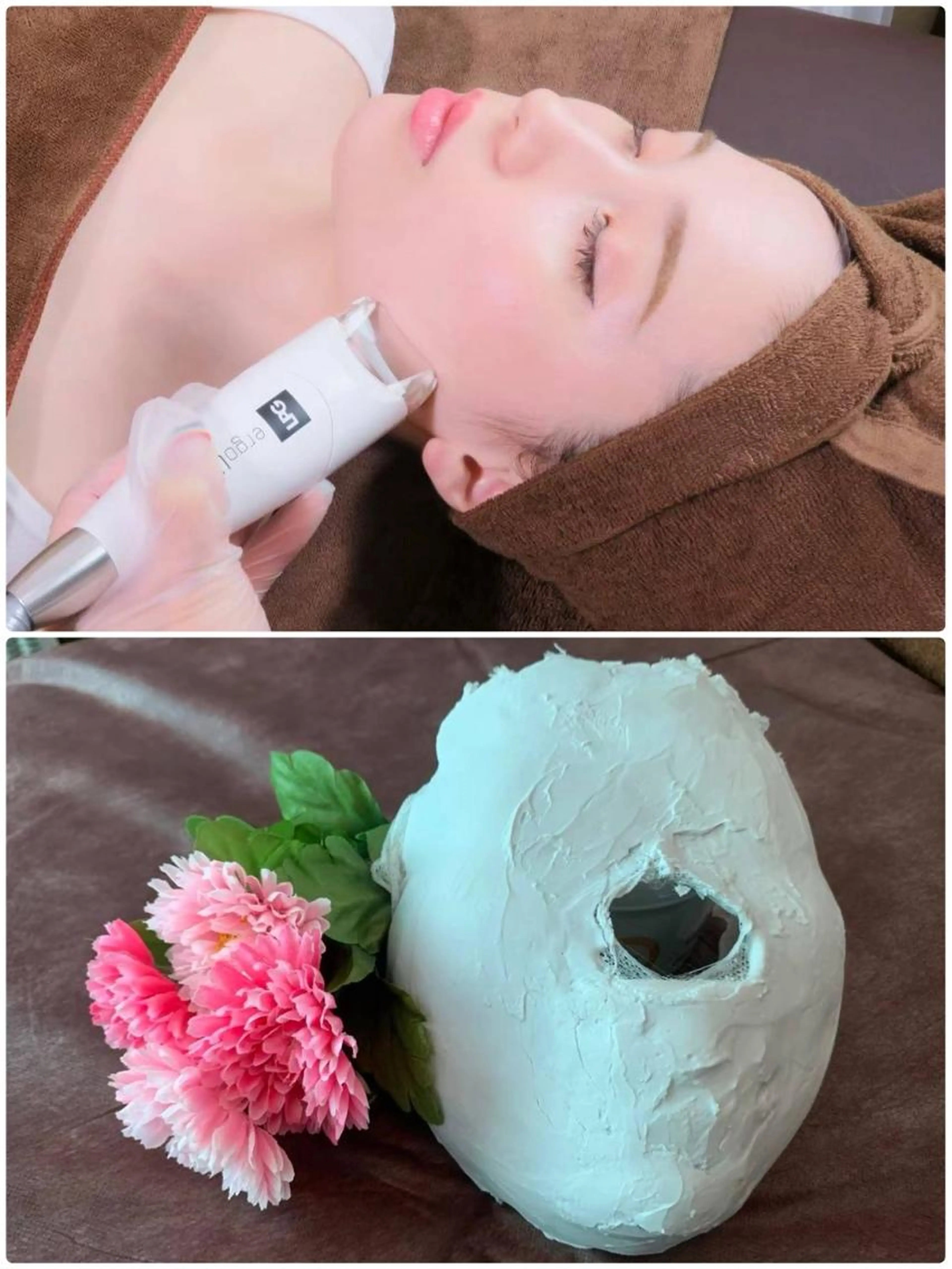 【たるみ毛穴/小顔ケア☆】エンダモロジーフェイシャル＋高保湿石膏パック￥7,900の写真