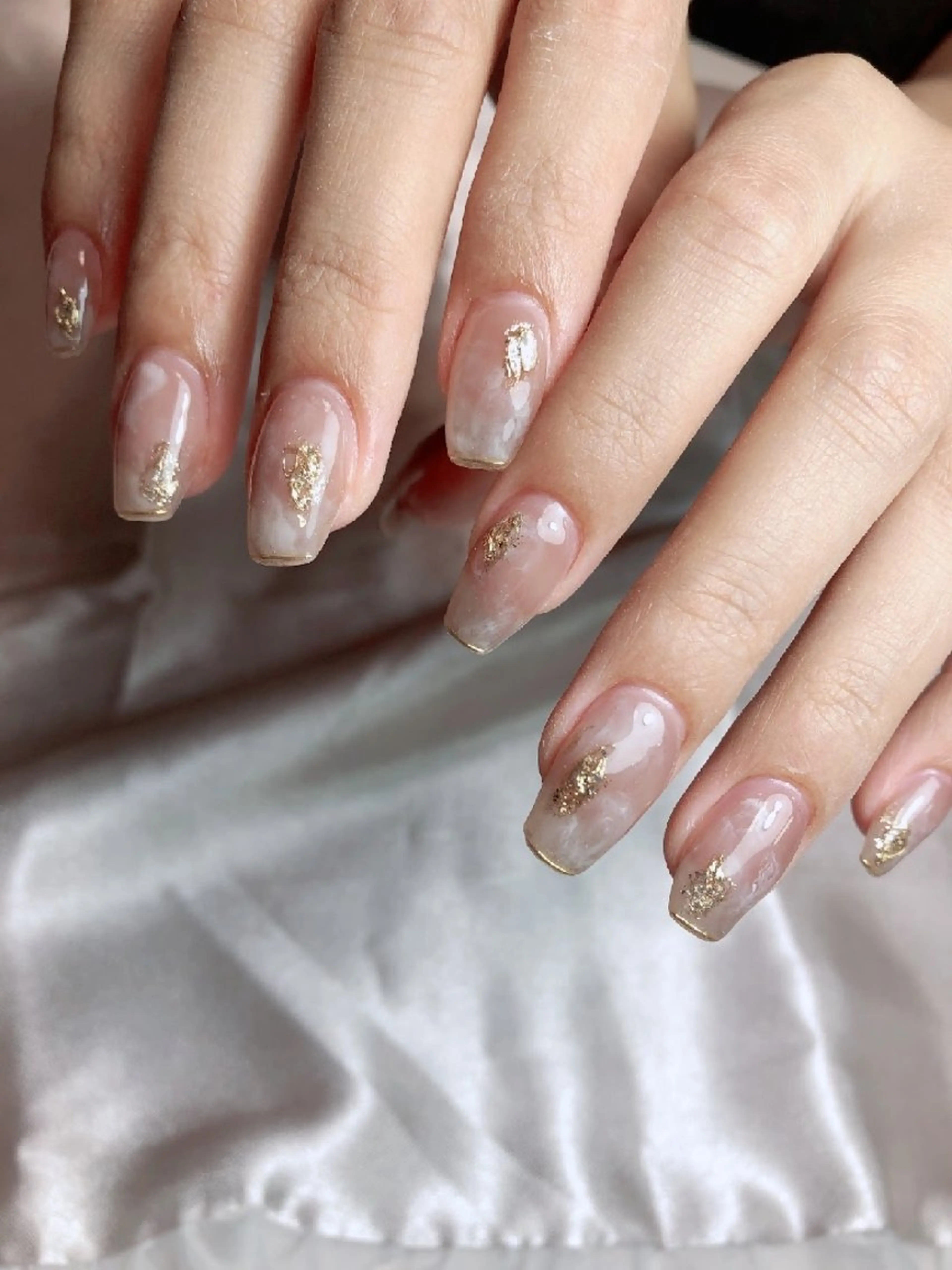 ネイル ニュアンスネイル ☺︎山部 志麻☺︎のネイルデザイン