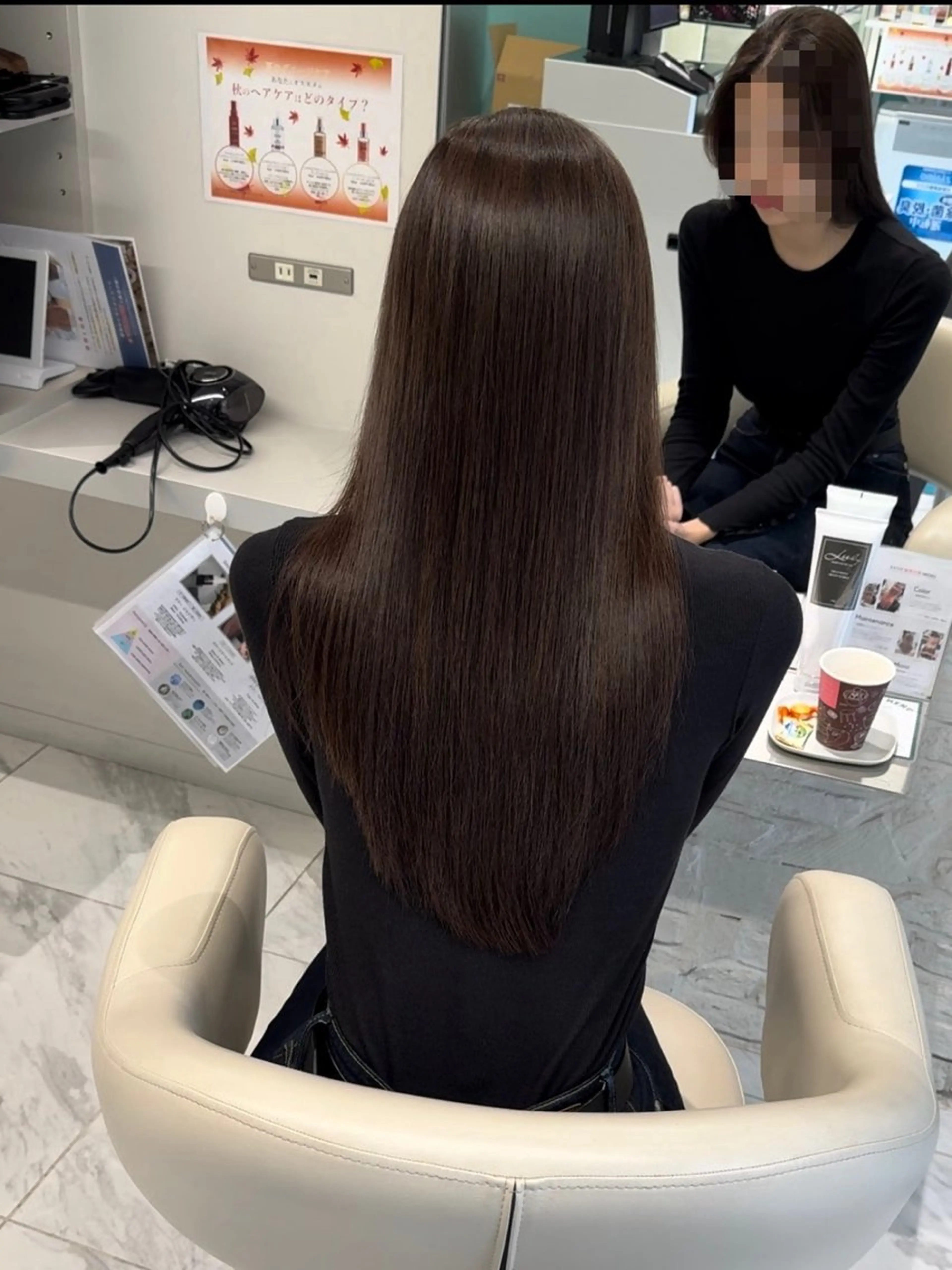 ロング 髪質改善 縮毛矯正 トリートメント 髪質改善&縮毛矯正 池本　有宏のヘアスタイル