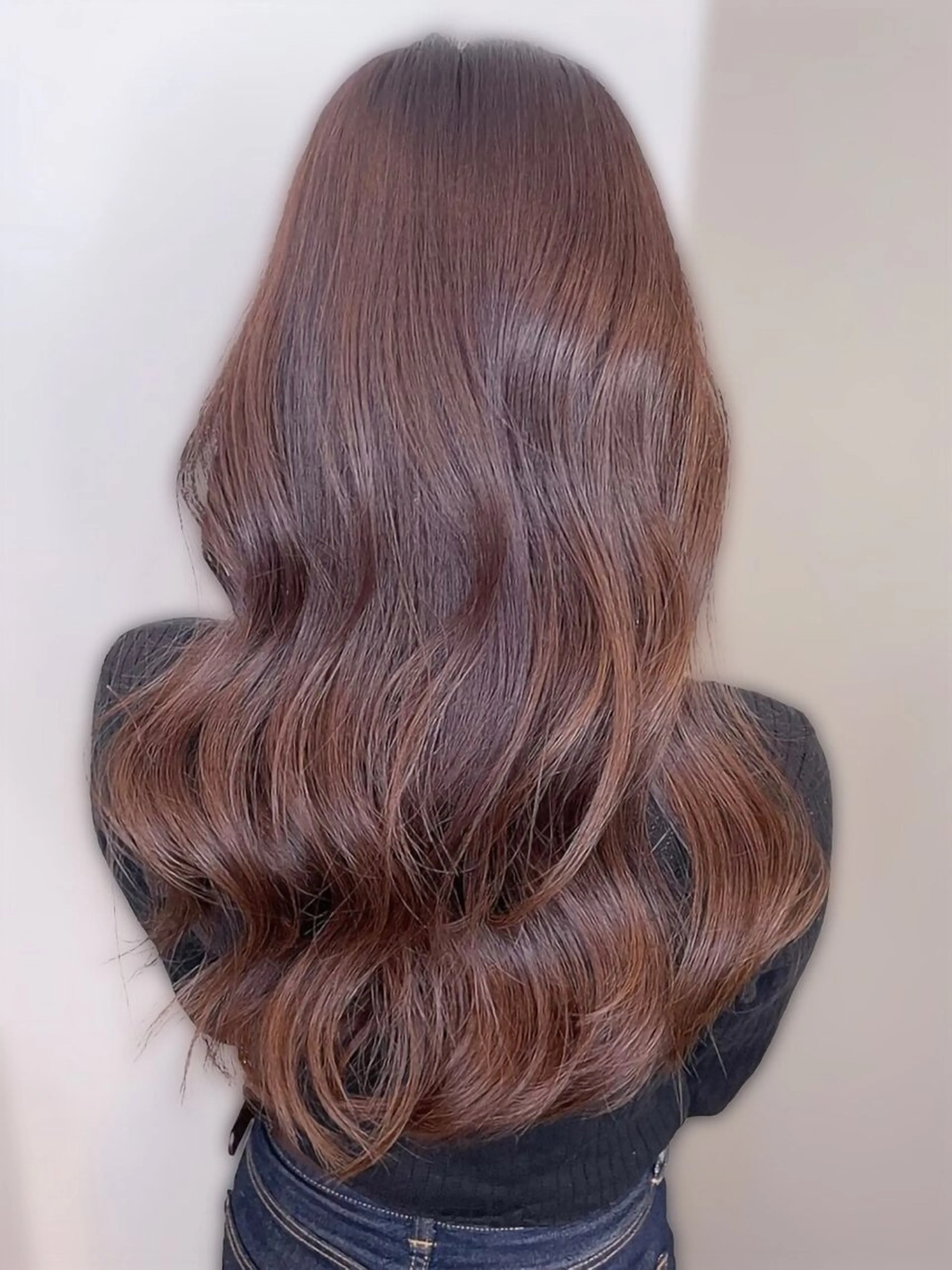 ロング カット ヘアカラー トリートメント 🌟髪質改善 /Ogaのヘアスタイル