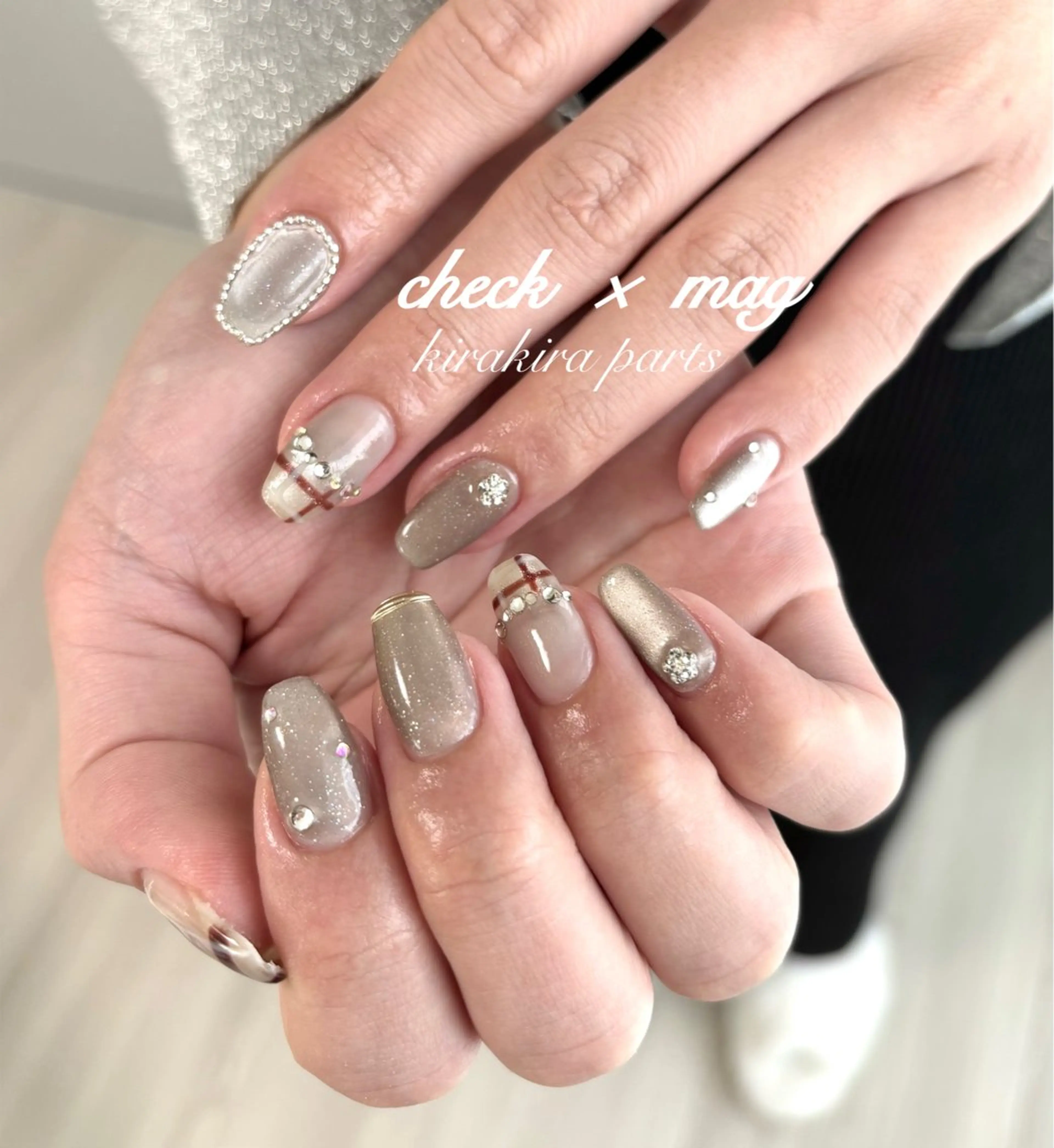 ネイル ハンドネイル nonno. icaのネイルデザイン