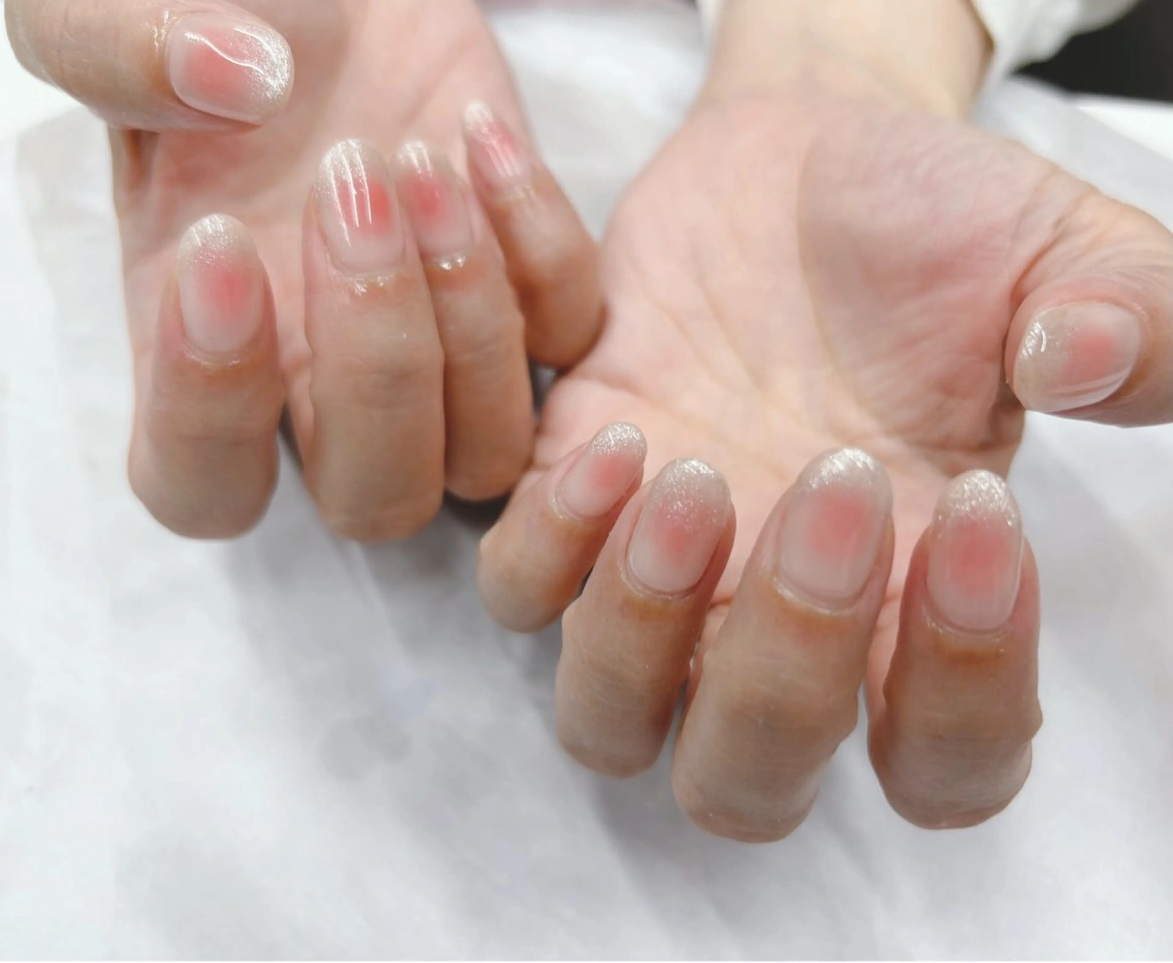 ネイル チークネイル 韓国ネイル ハンドネイル Nail Salon agré所属・agré ネイルサロン　アグレのネイルデザイン